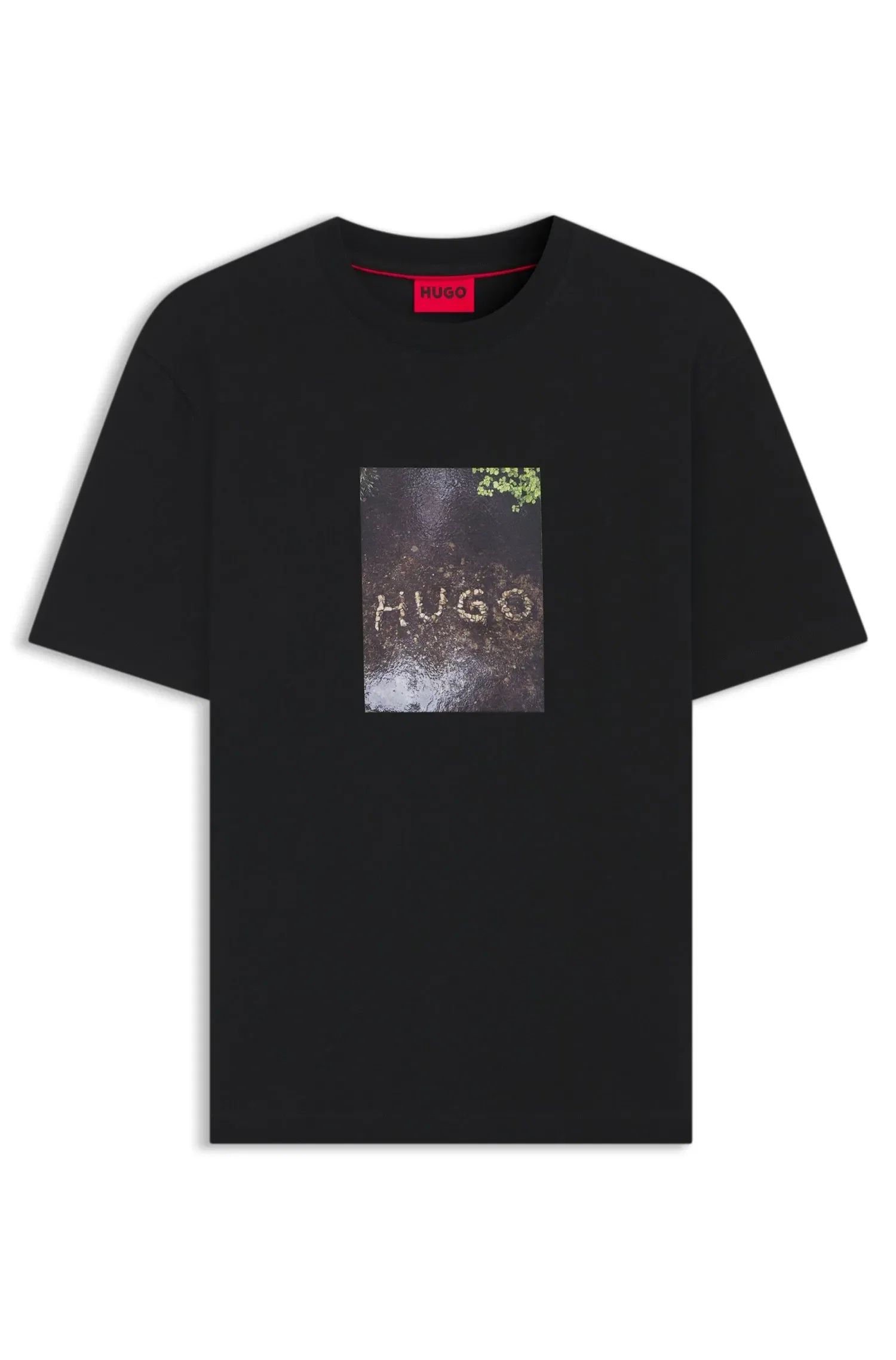 Camiseta Em Jersey De Algodão Com Estampa — imagem 1