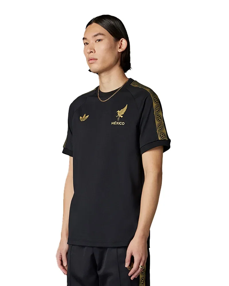 Camiseta adidas México Gold Masculina — imagem 1