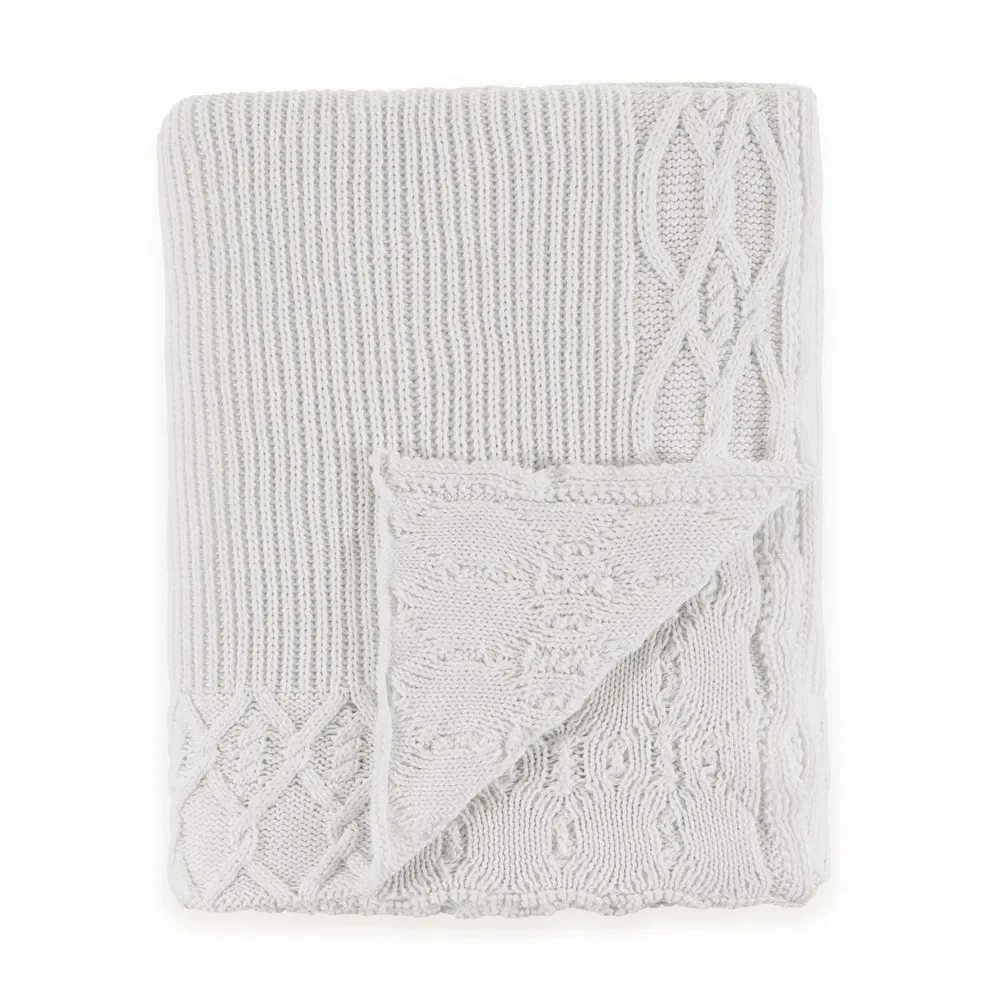 Peseira Tricot de Algodão Candore Branco