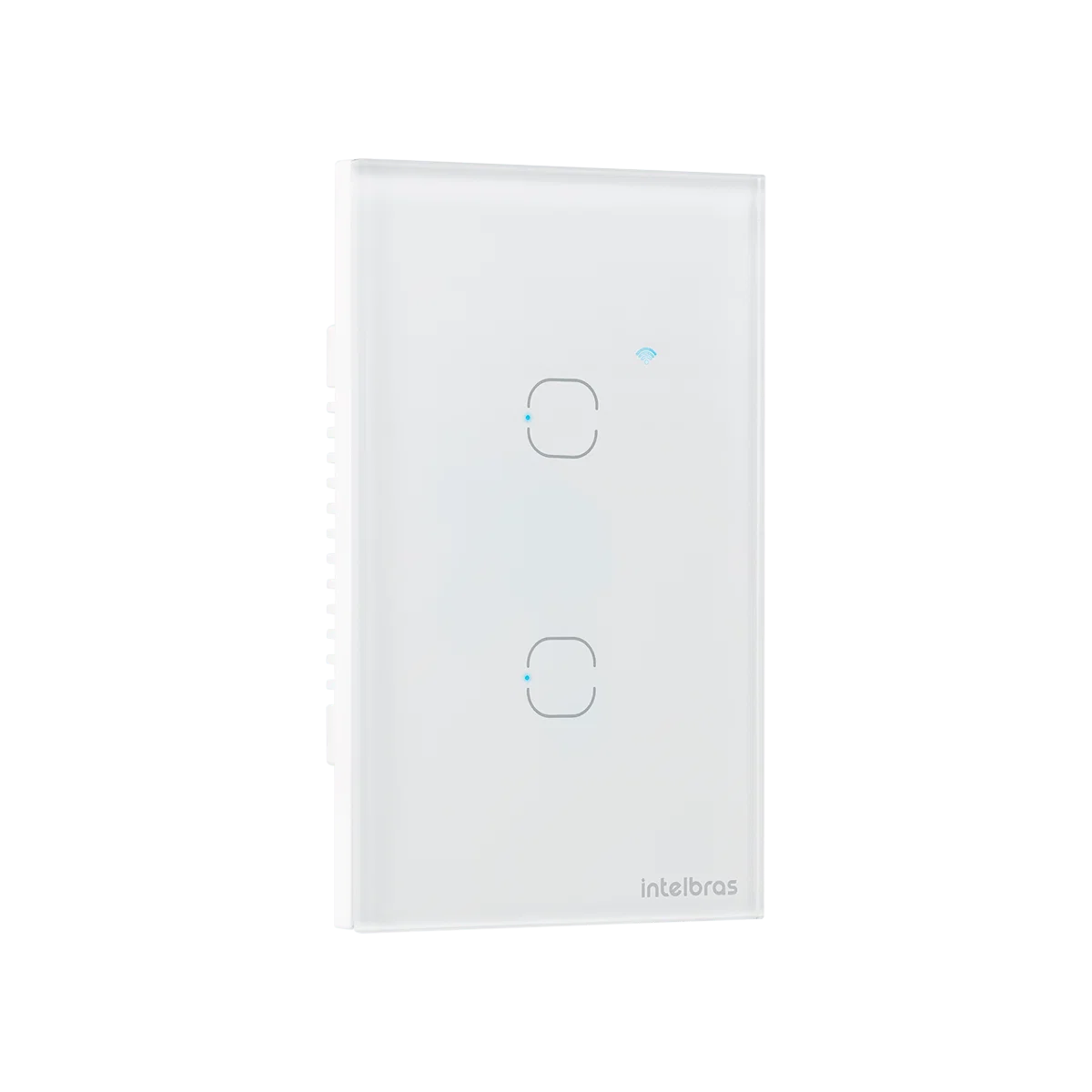Interruptor Inteligente Touch Zigbee 2 Botões EIZ 1002 Branco Intelbras
