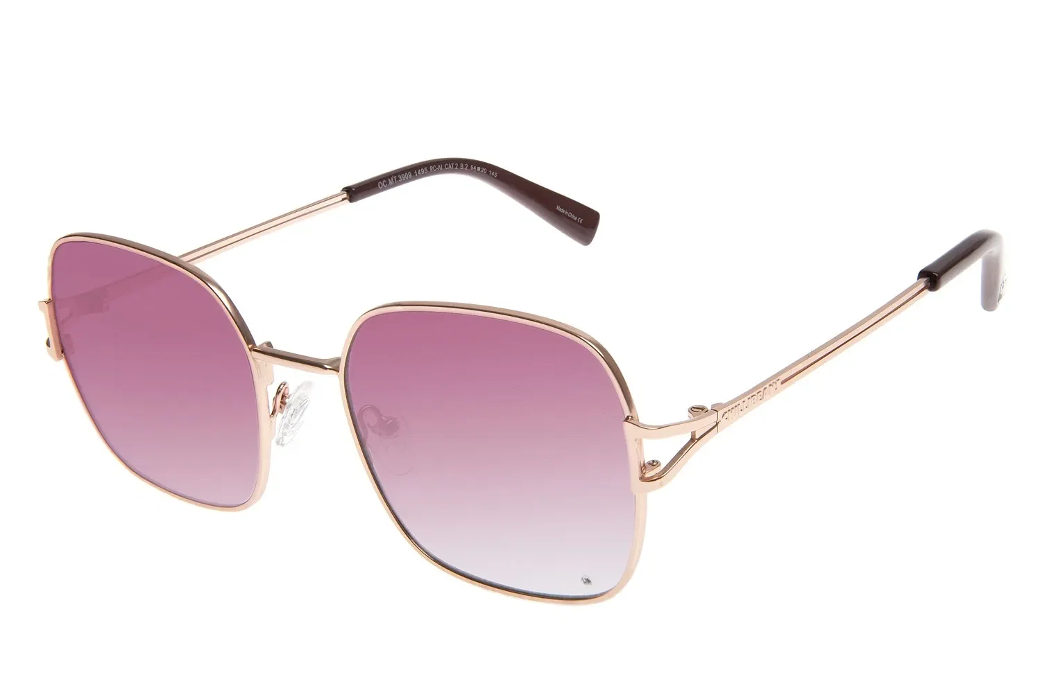 Óculos de Sol Feminino Cristais Rana Rosé — imagem 1