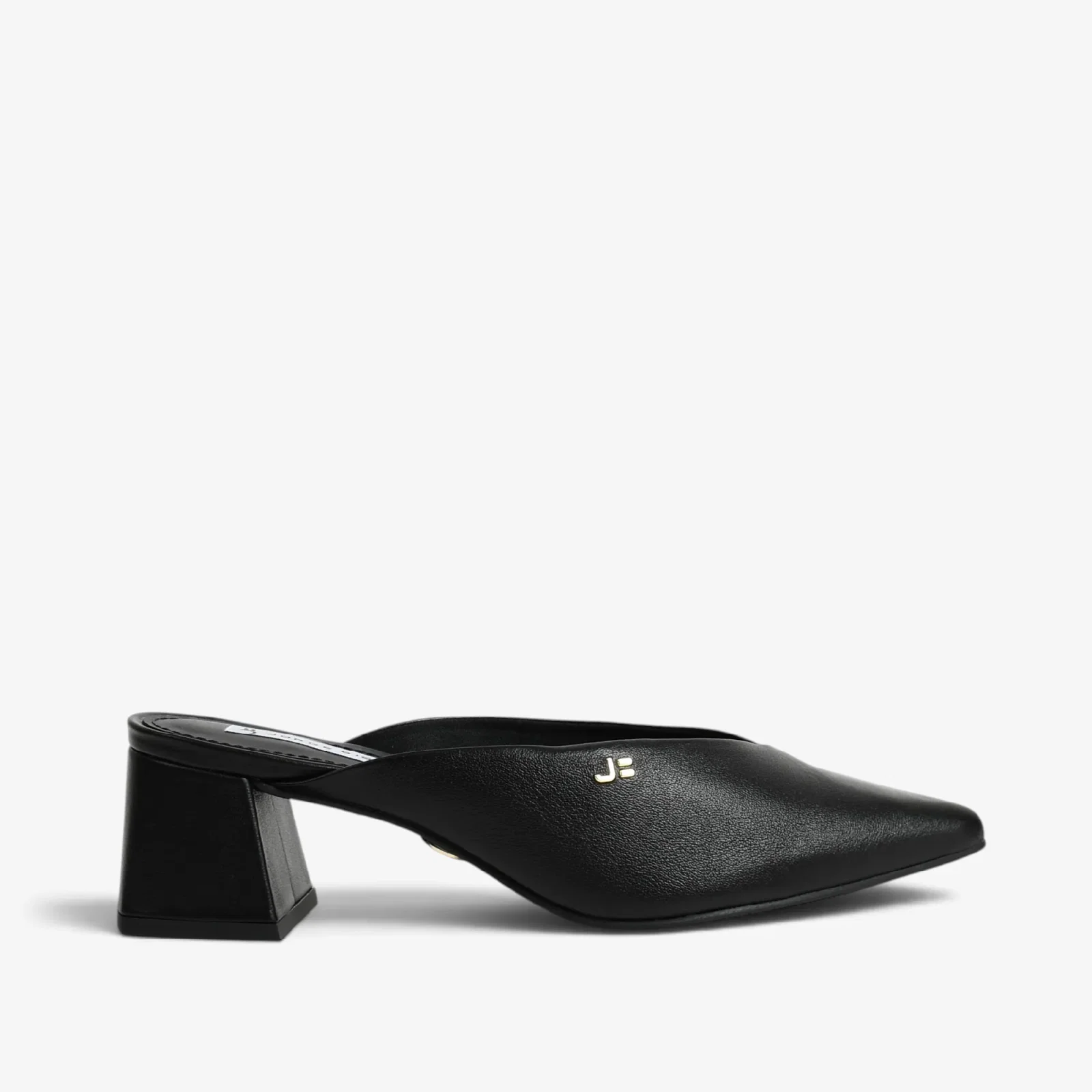 Mule Preto Couro