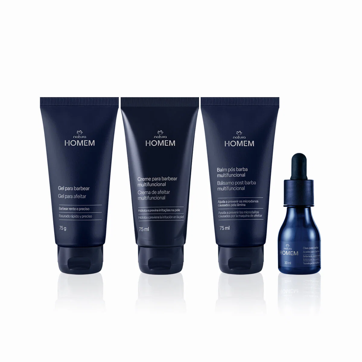 Kit Natura Homem Barba (4 produtos) — imagem 1