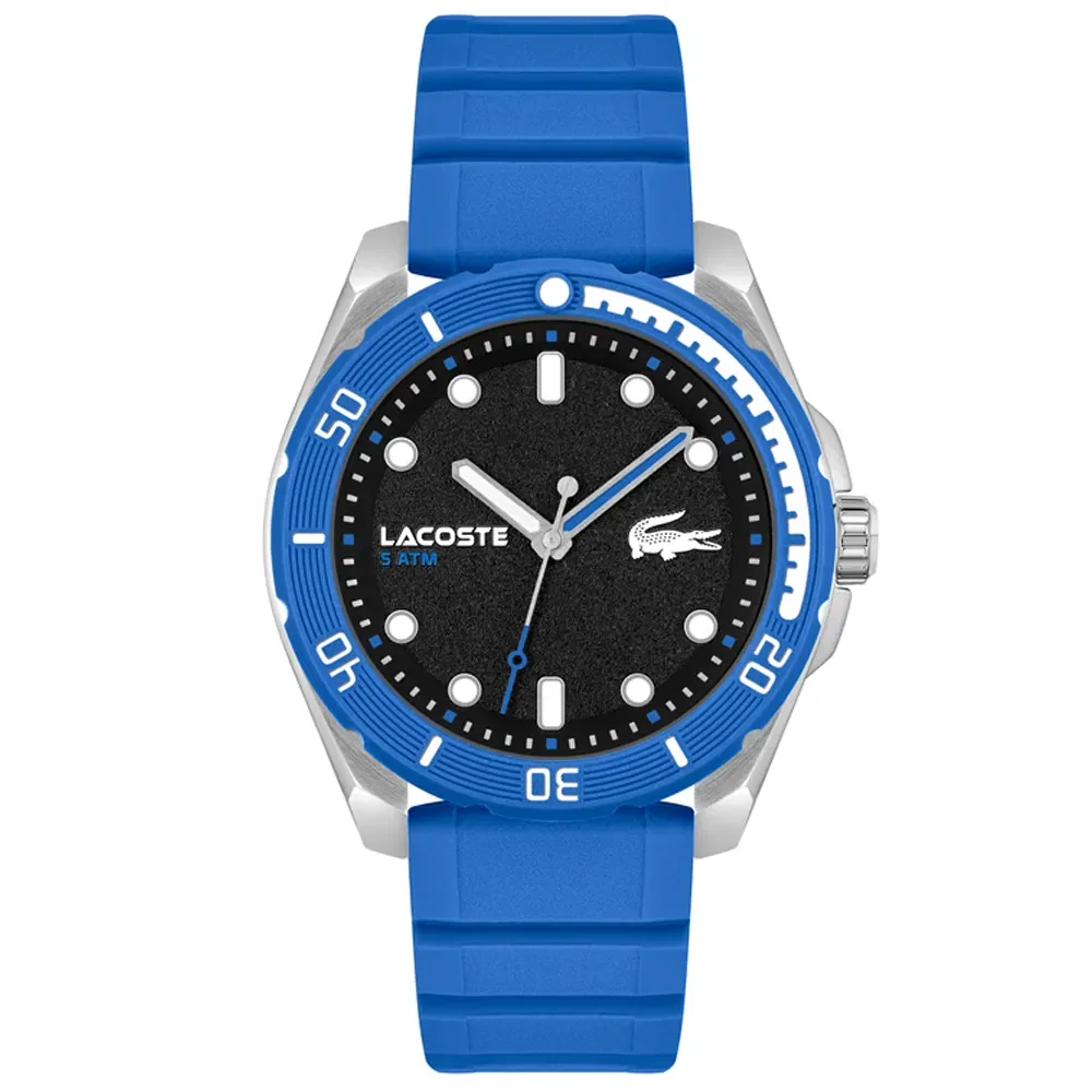 Relógio Lacoste Finn Masculino em Borracha Azul 2011285