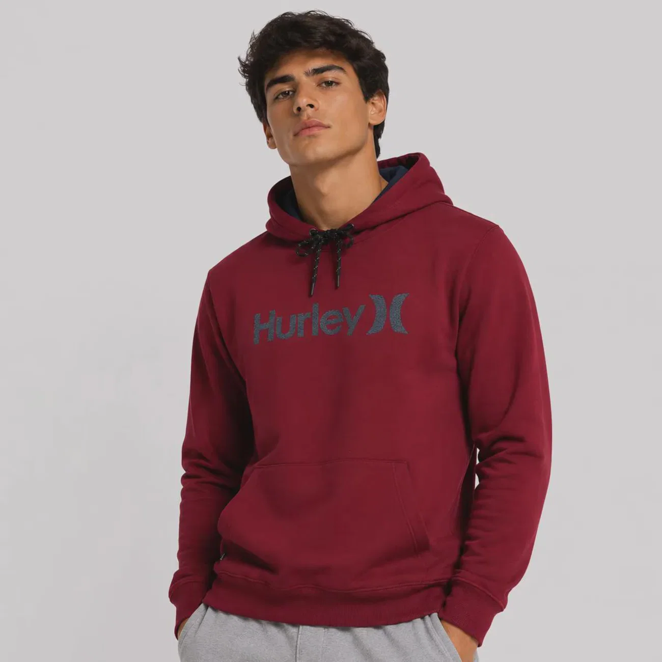 Blusão de Moletom Hurley One & Only Masculino