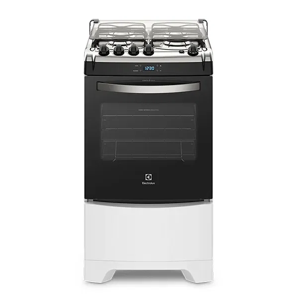 Fogão 4 Bocas Electrolux Branco com Timer Digital (52LBR)