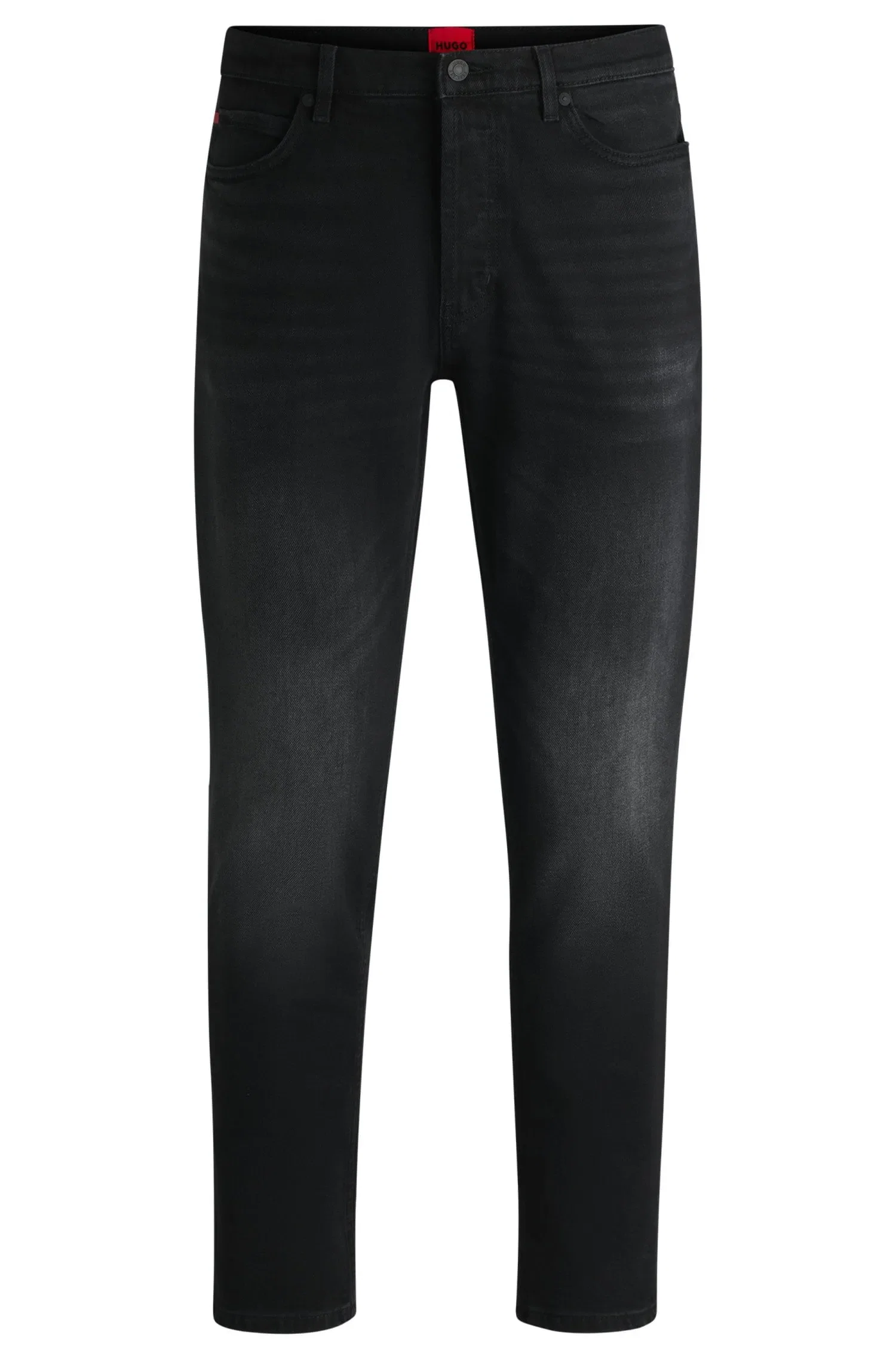 Calça Jeans Afunilada Elástica