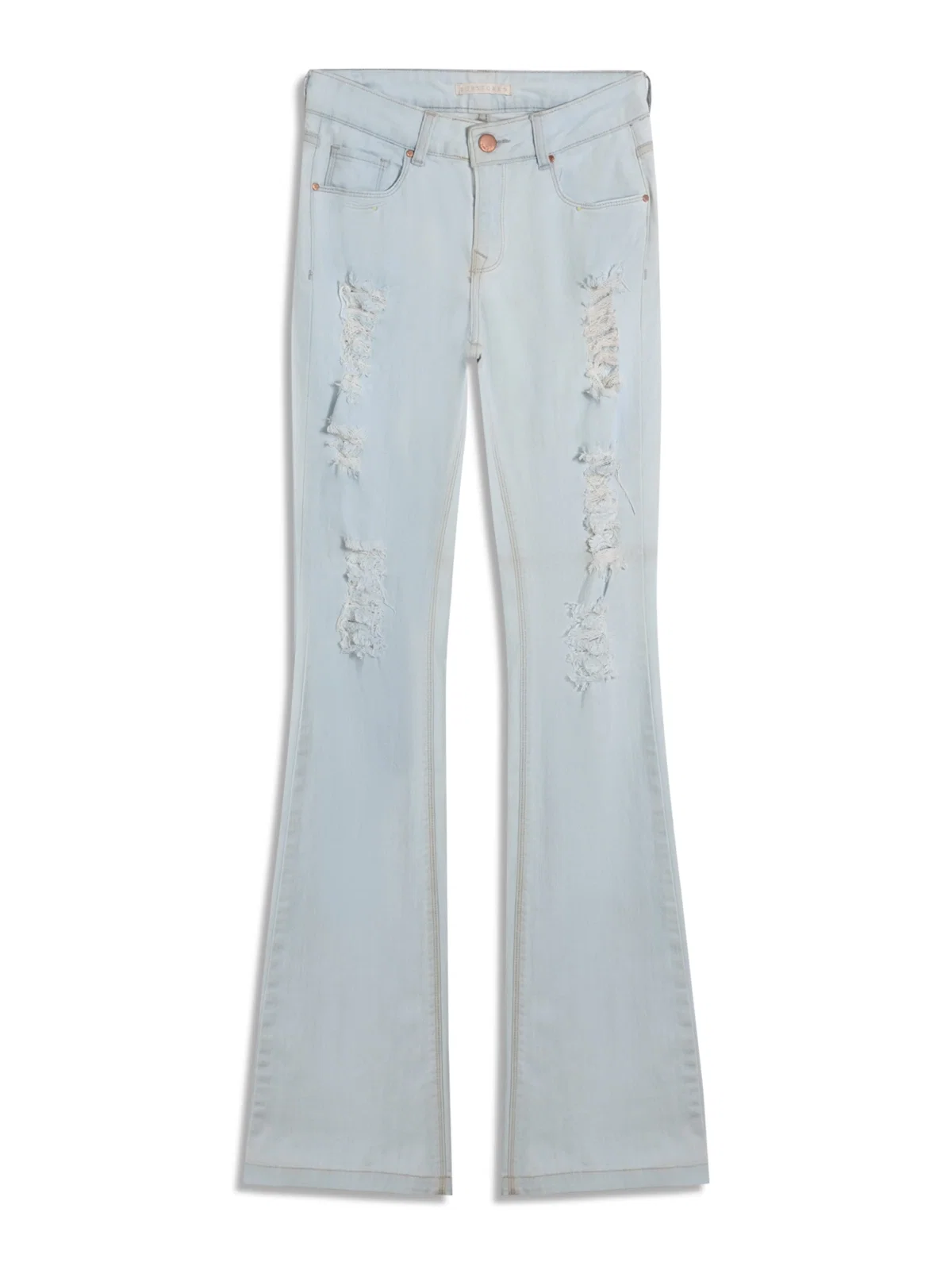 Calça Sofia Boot Cut Puidos Azul Claro
