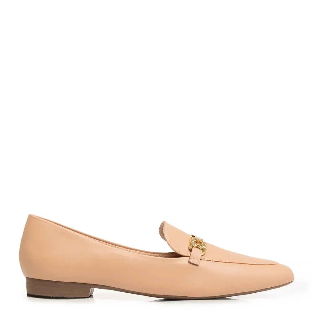 Mocassim Nude Bridão Trevo — imagem 1