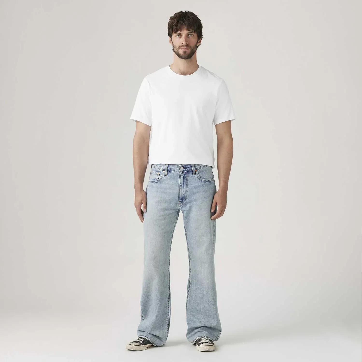 Calça Jeans Levi's® 567® Relaxed Flare Lavagem Clara — imagem 1