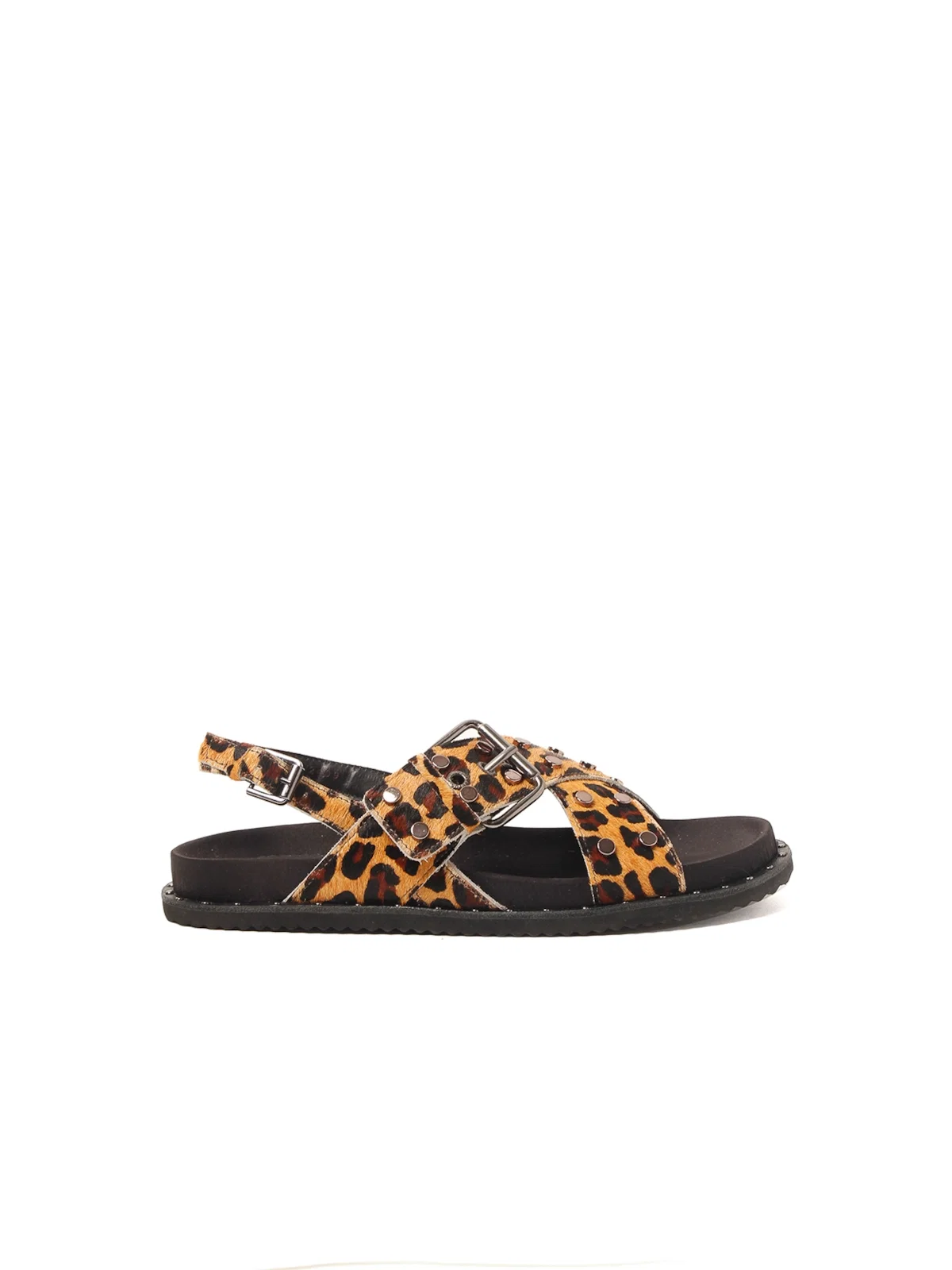 Slide Animal Print Ellus Caramelo — imagem 1
