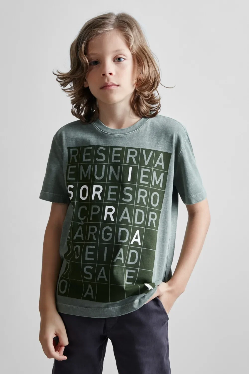 Camiseta RESERVA MINI Estampa Sorria