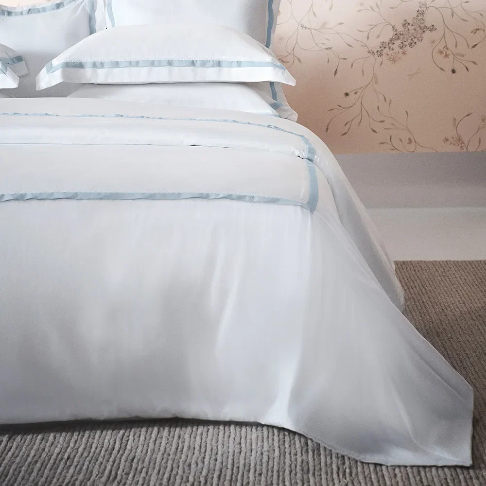 Capa de Duvet King 300 Fios Cetim 100% Algodão Egípcio Raffaela ACB