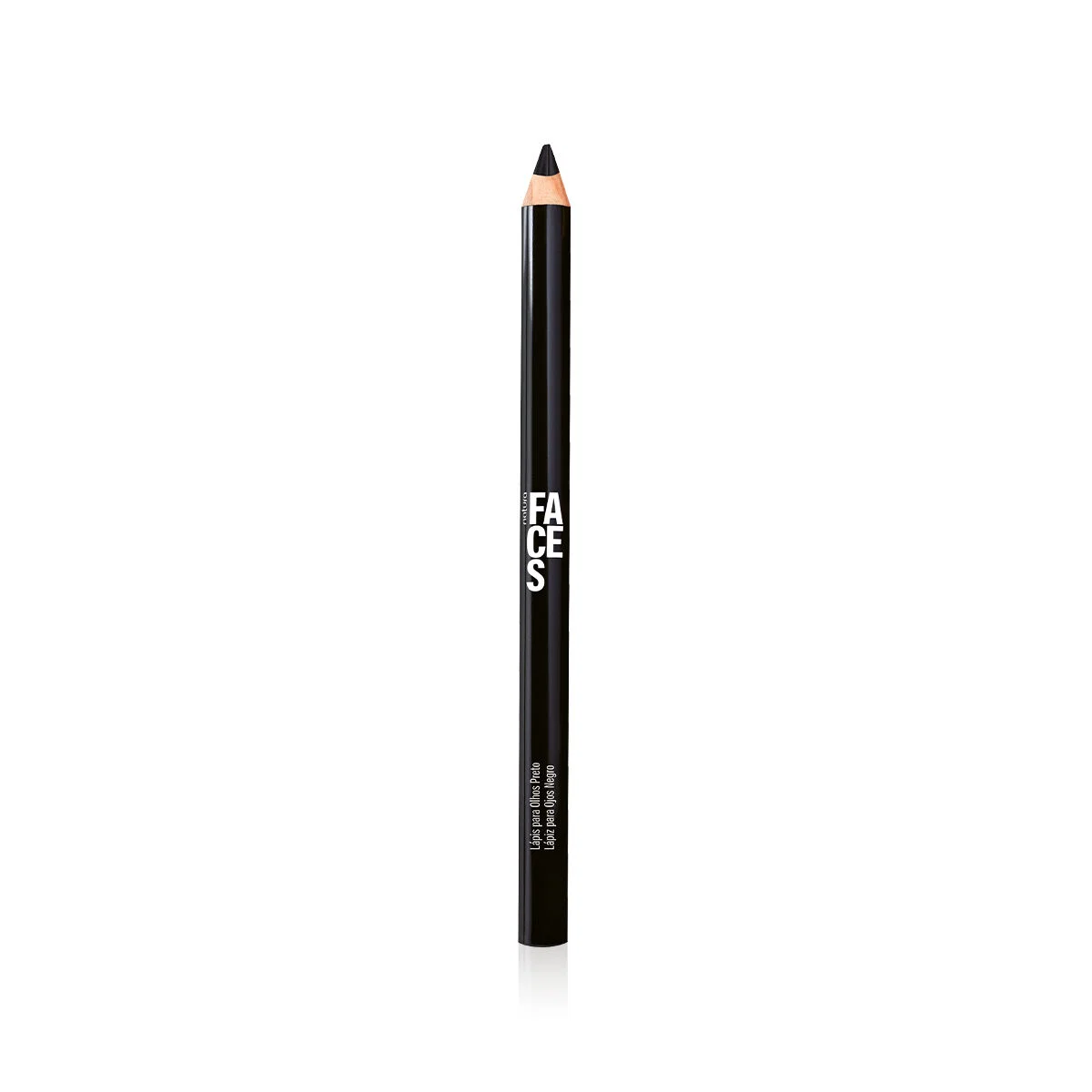 Lápis para Olhos Preto Faces 1,3 g — imagem 1