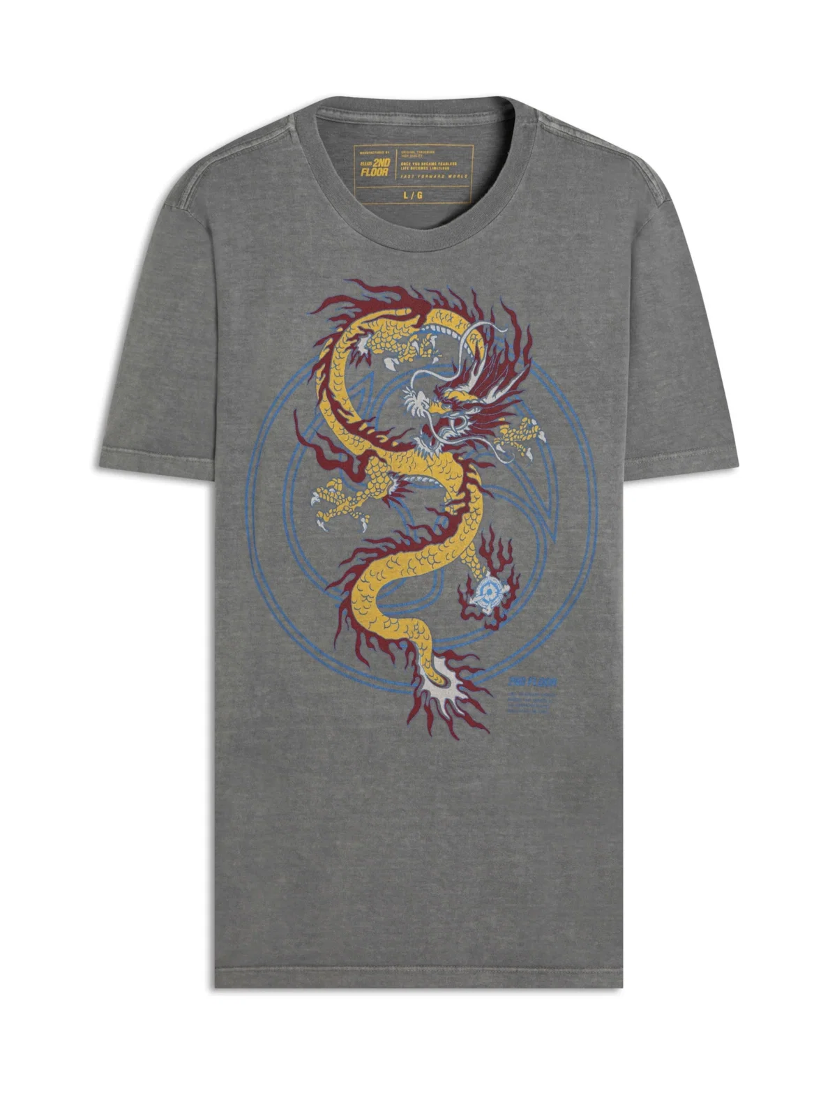 T-Shirt Basic Dragon Preto — imagem 1