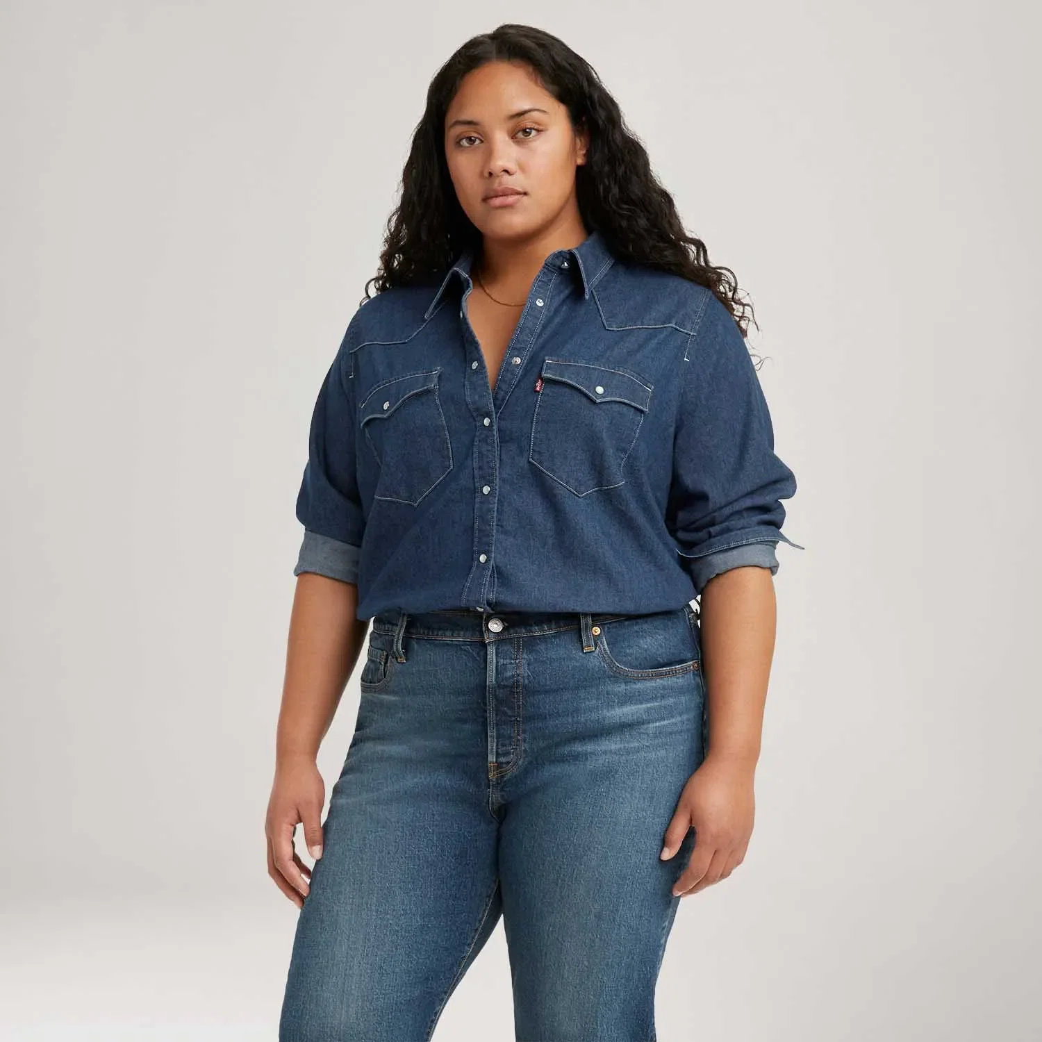 Camisa Levi's® Plus Size Ultimate Western