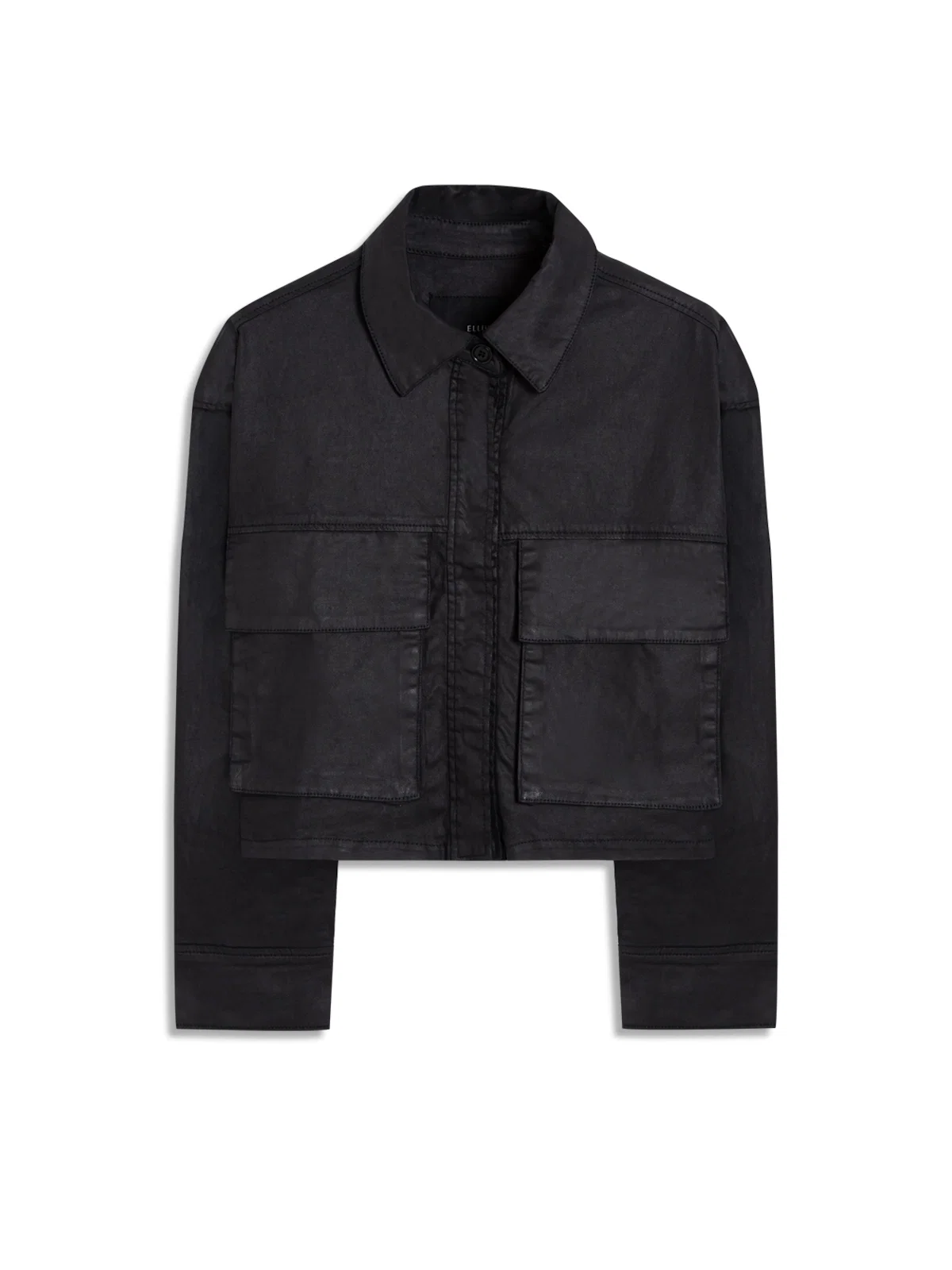 Jaqueta Denim Folli Ellus Preto — imagem 1