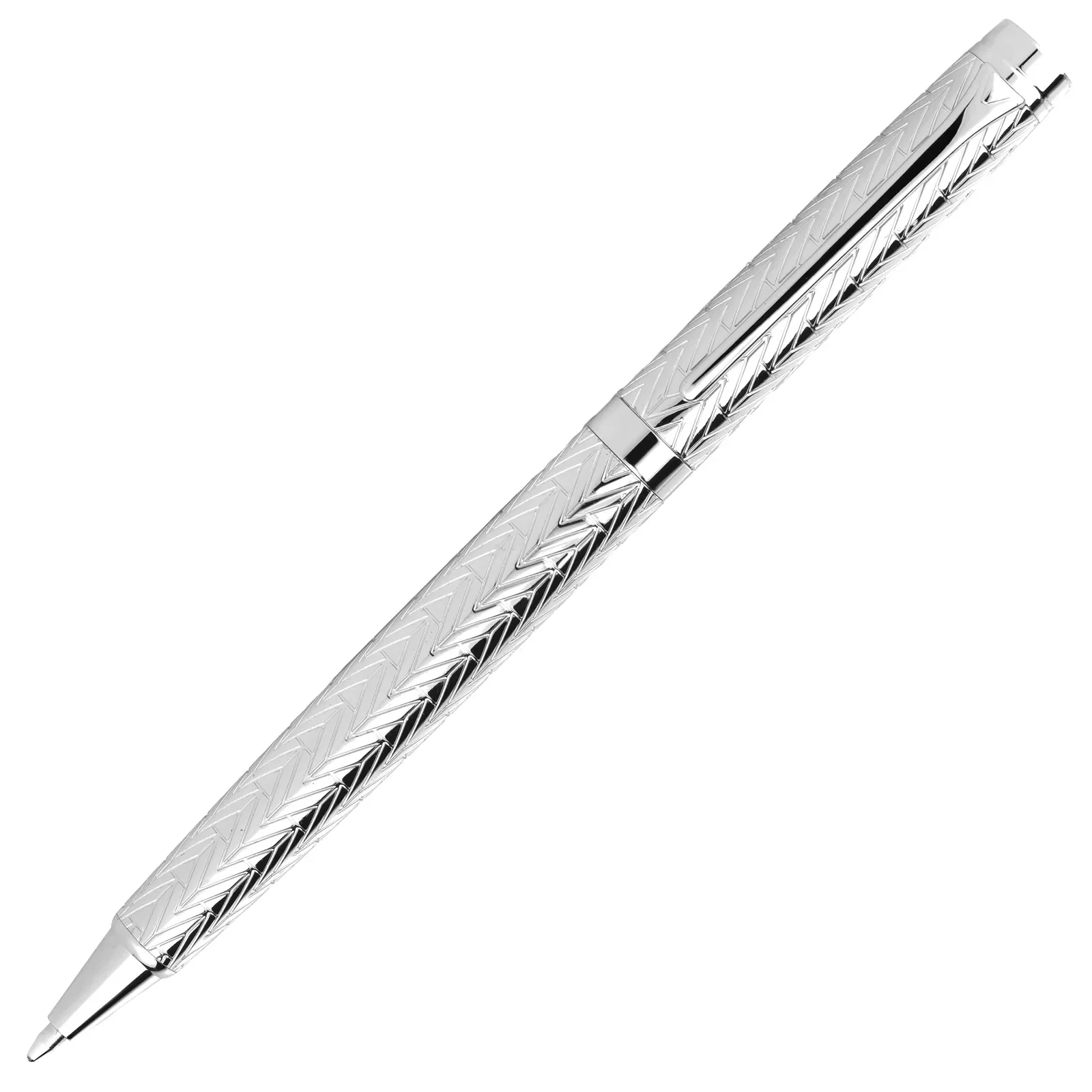 Caneta Vivara Latão Prateado Caneta Monog Viv Prata
