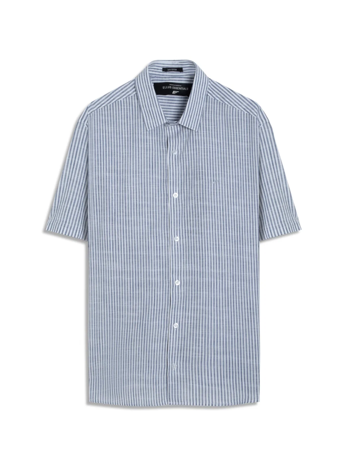 Camisa Linen Like Santa Ana Classic Xangai Marinho — imagem 1