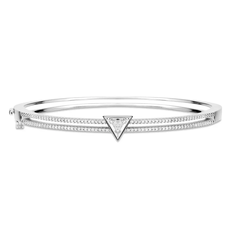 Pulseira Vivara em Ouro Branco 18k com Diamantes