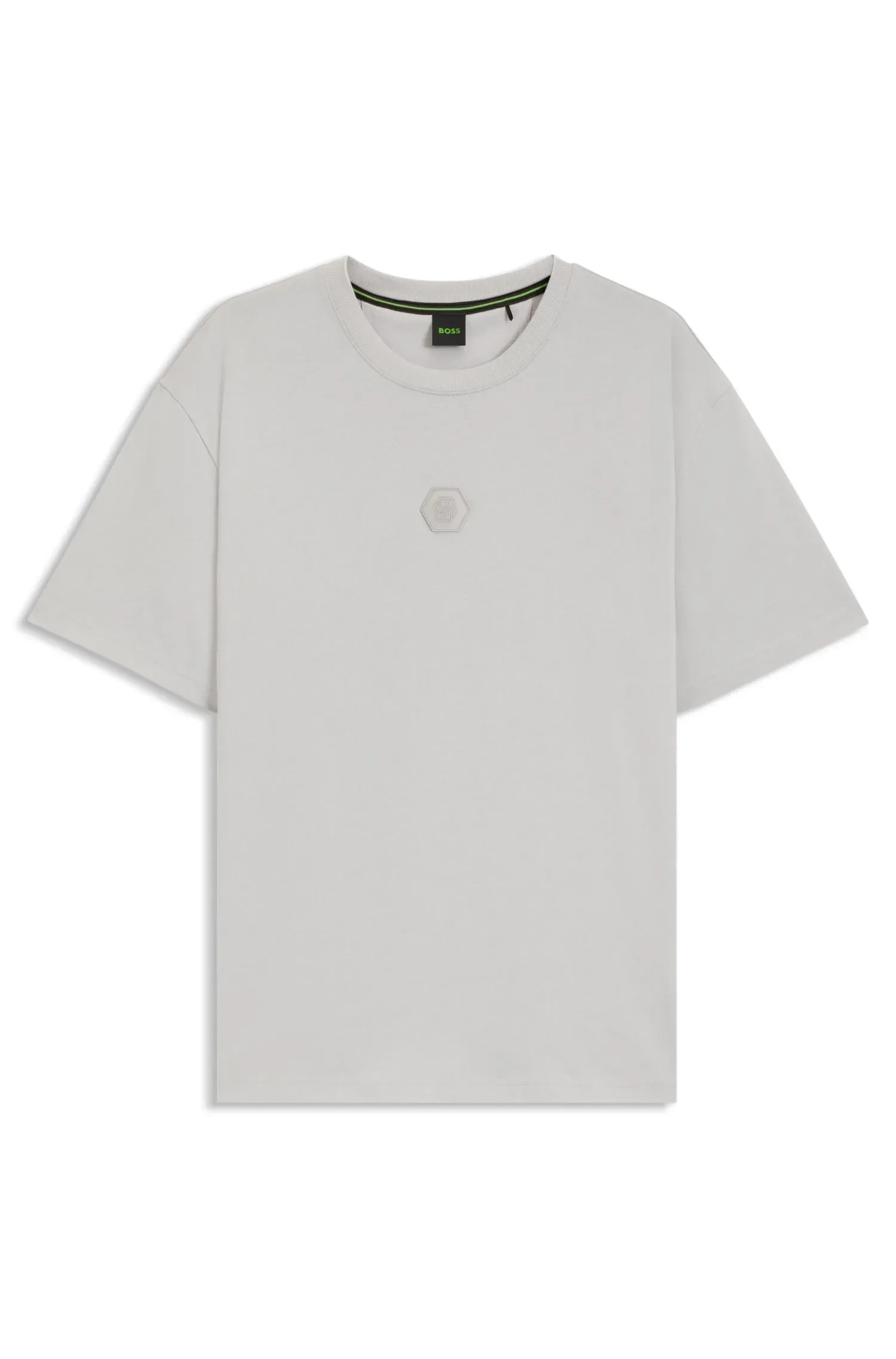 Camiseta em jersey de algodão com monograma Double B — imagem 1