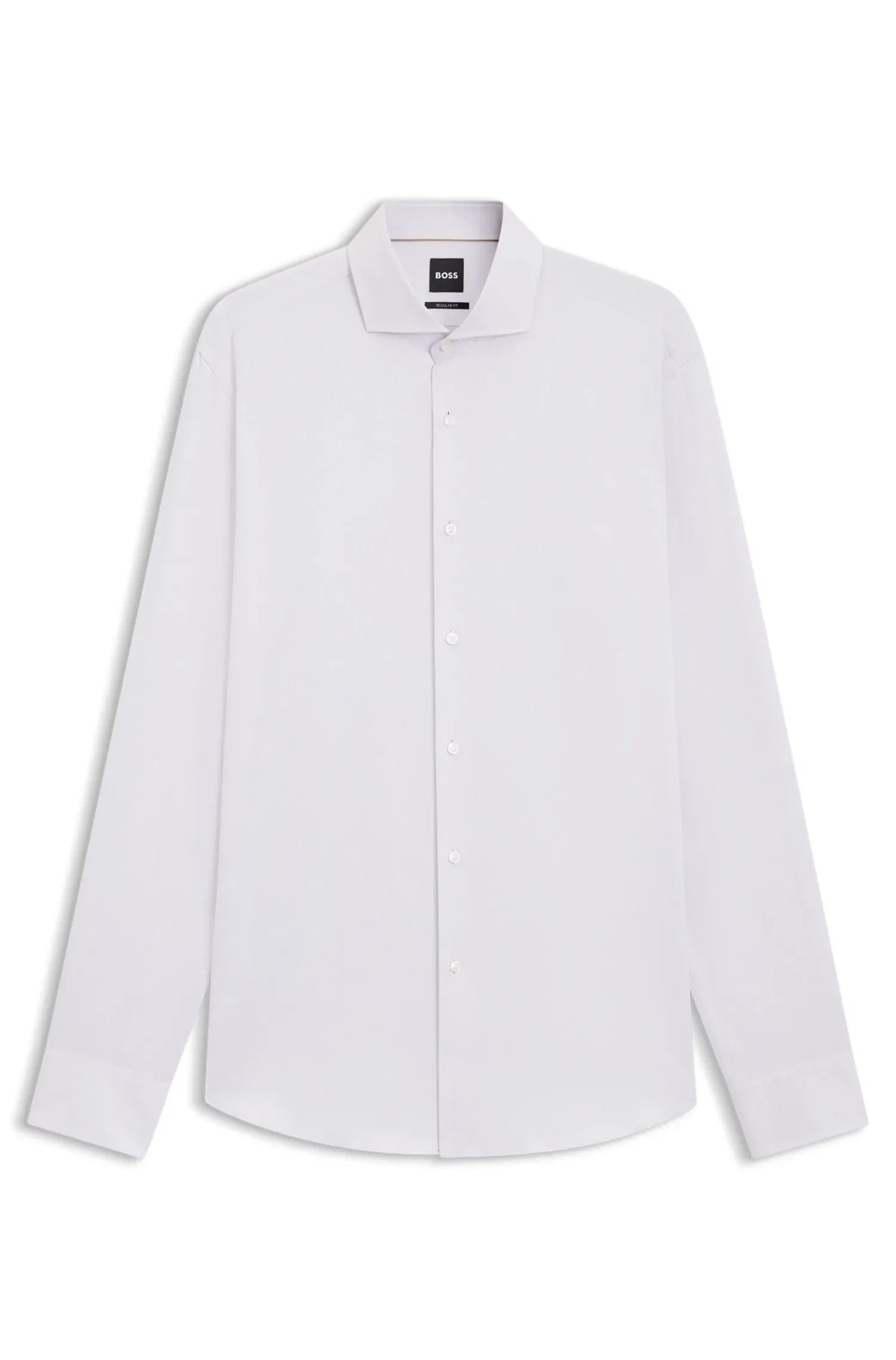 Camisa Regular Fit Em Algodão