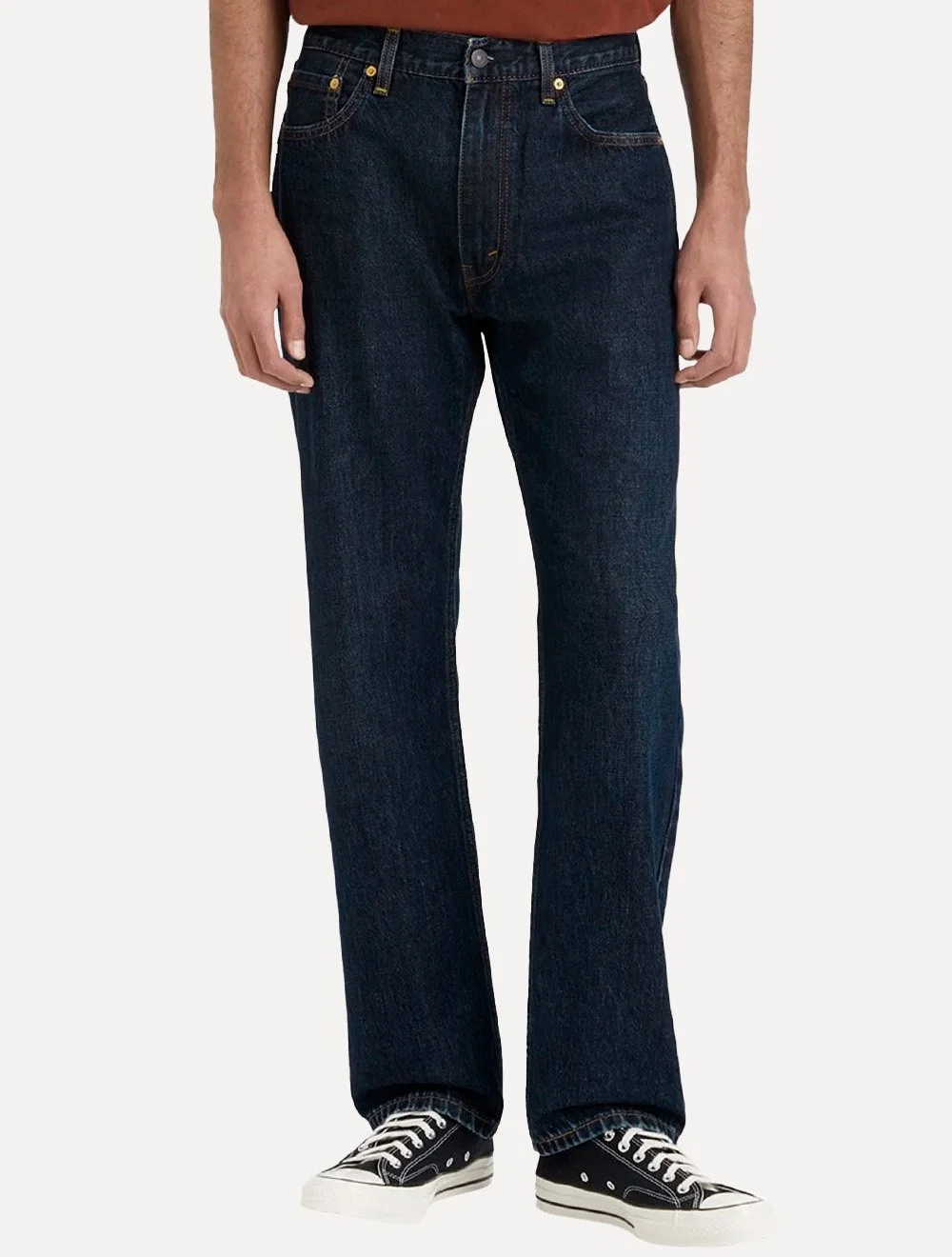 Calça Levis Jeans Masculina 555 Relaxed Straight Jeans Médio