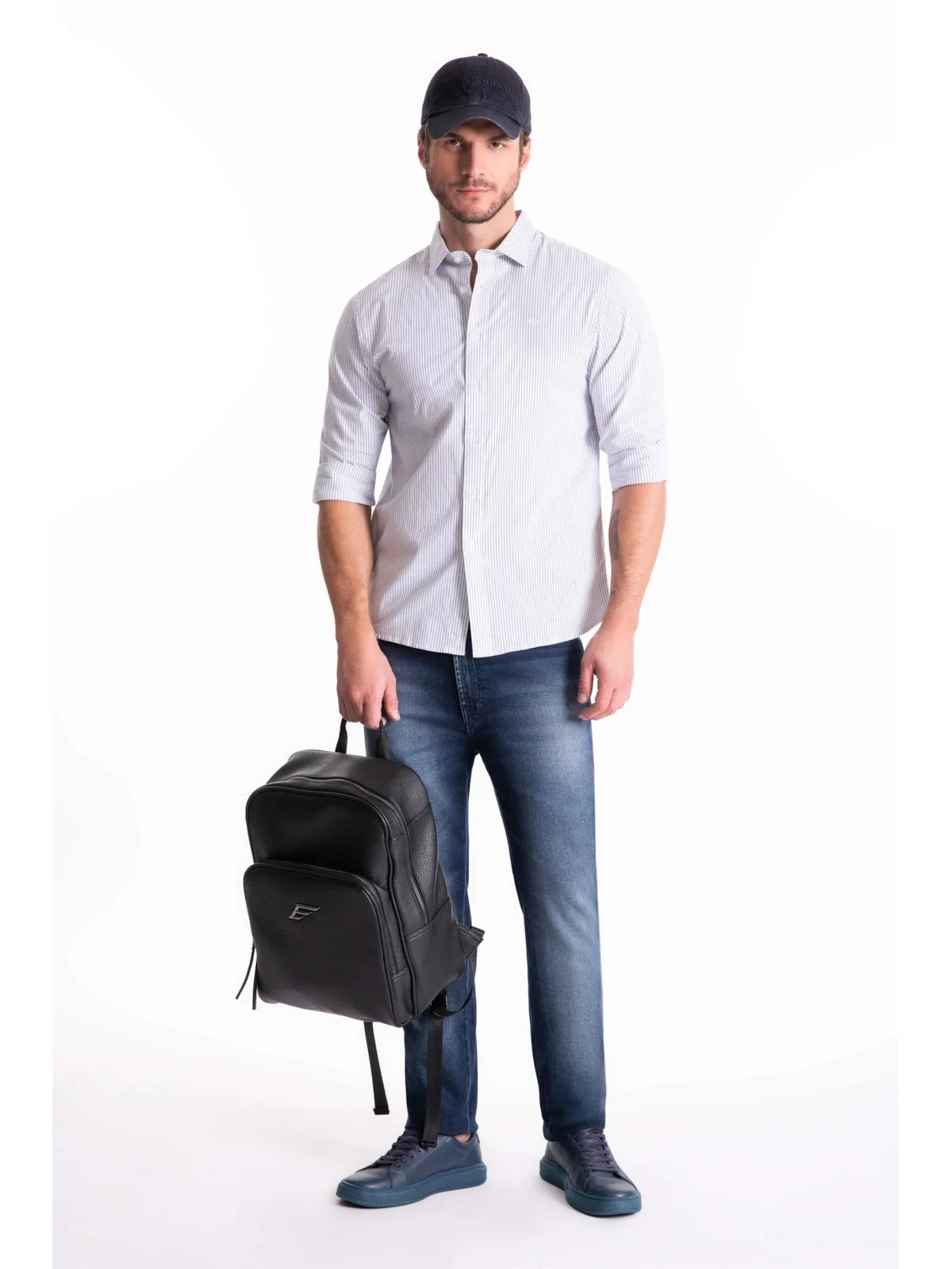 Calça Jogging Intense Blue Slim Lav.Escuro i — imagem 1