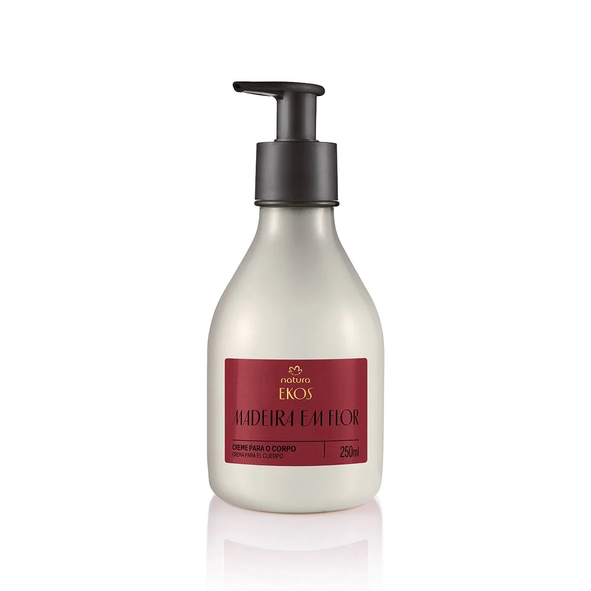 Creme Desodorante Hidratante para o Corpo Ekos Madeira em Flor 250 ml