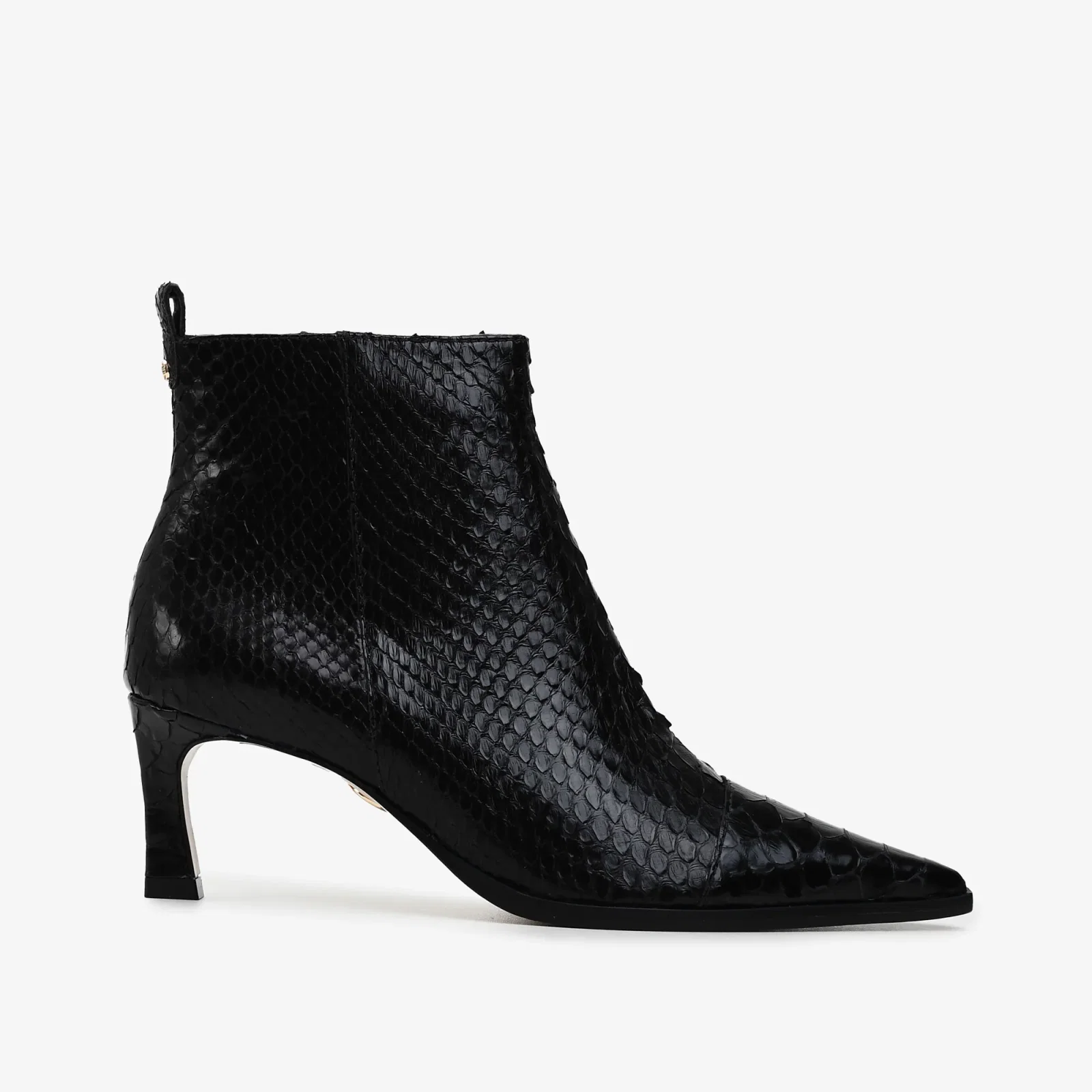 Bota Cano Médio Preto Cobra Python