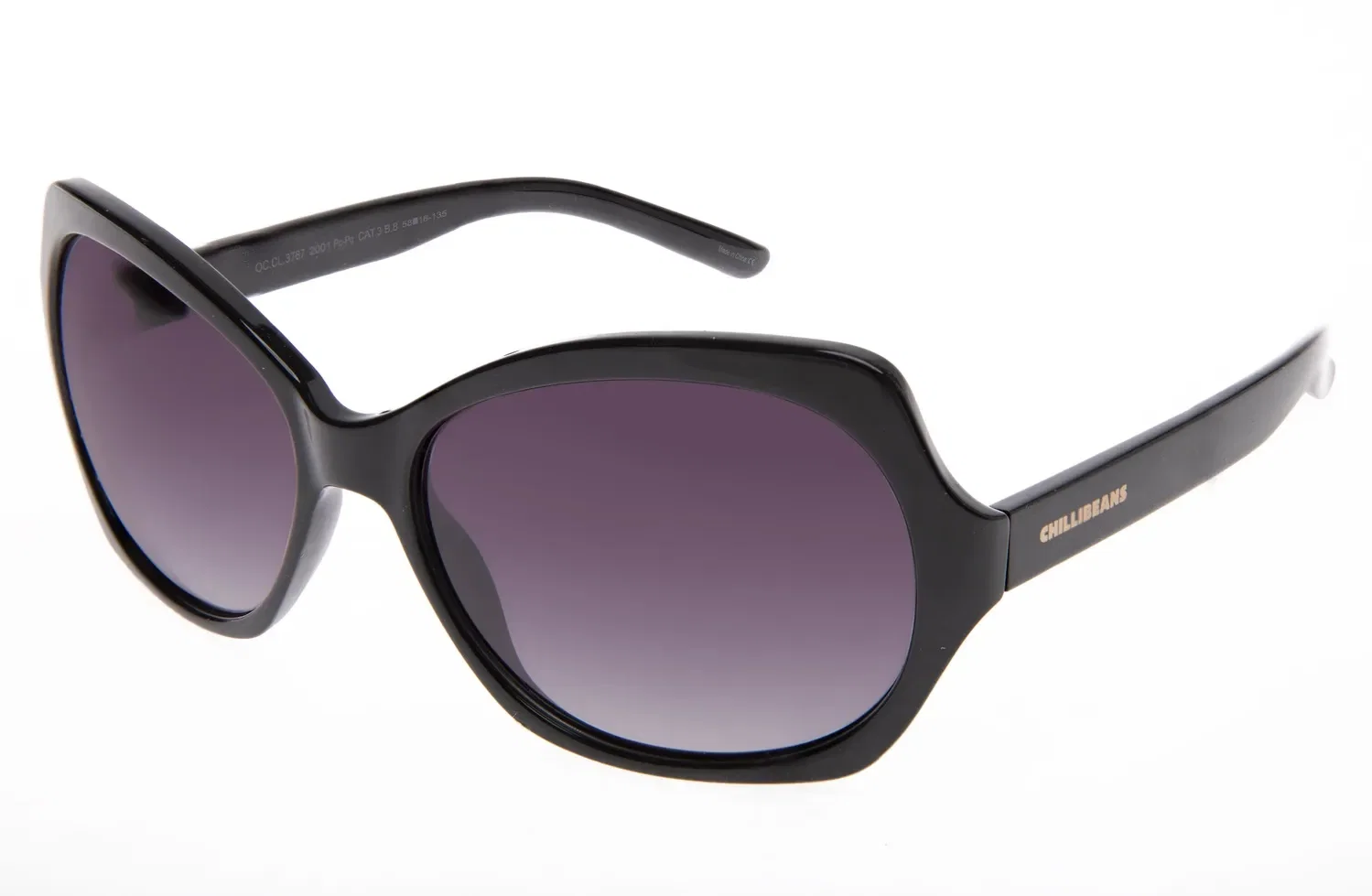 Óculos de Sol Feminino Chilli Beans Clássicos Quadrado Preto