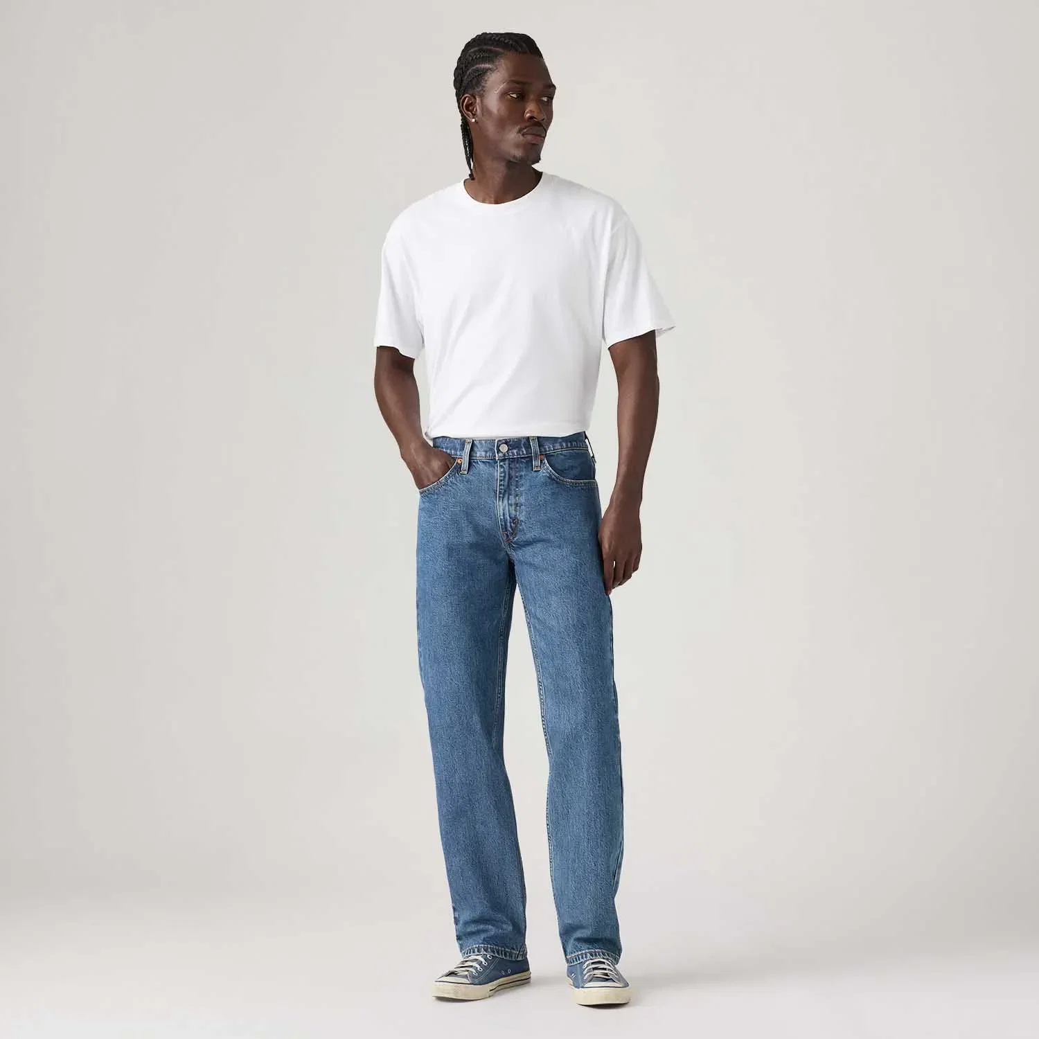 Calça Jeans Levi's® 514® Straight Lavagem Média — imagem 1