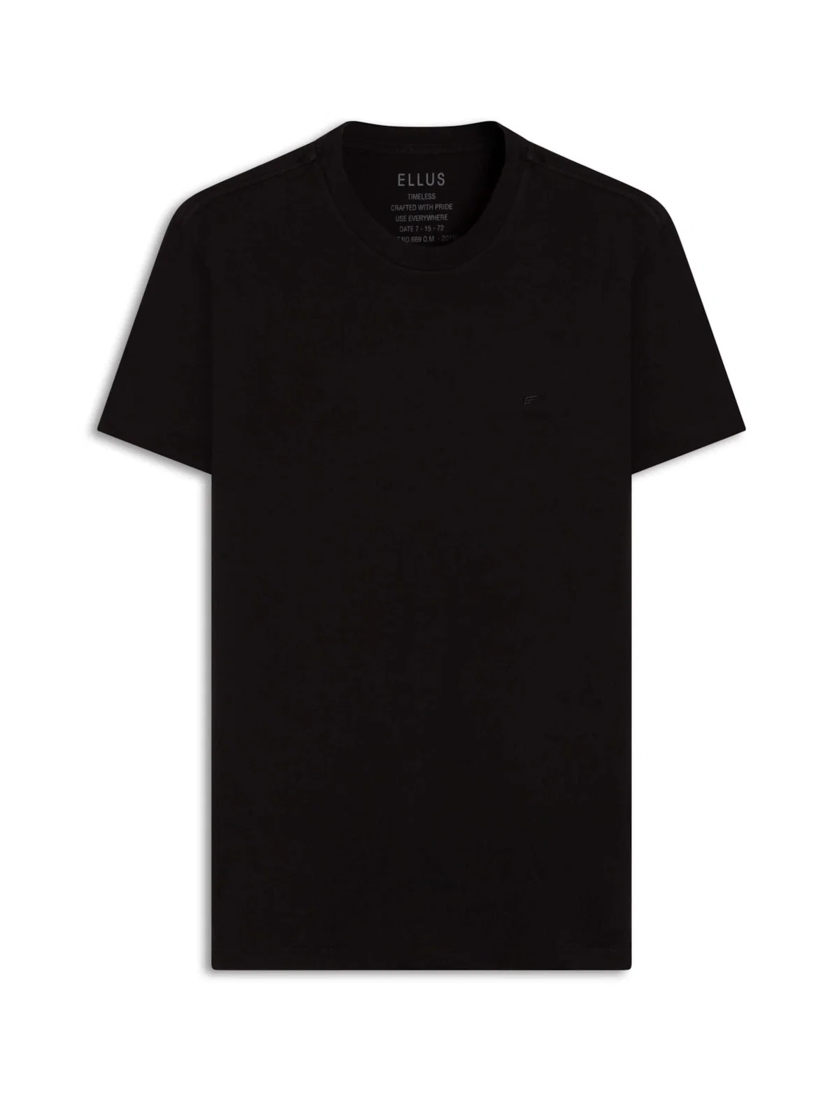 T-Shirt Cotton Fine Easa Preto