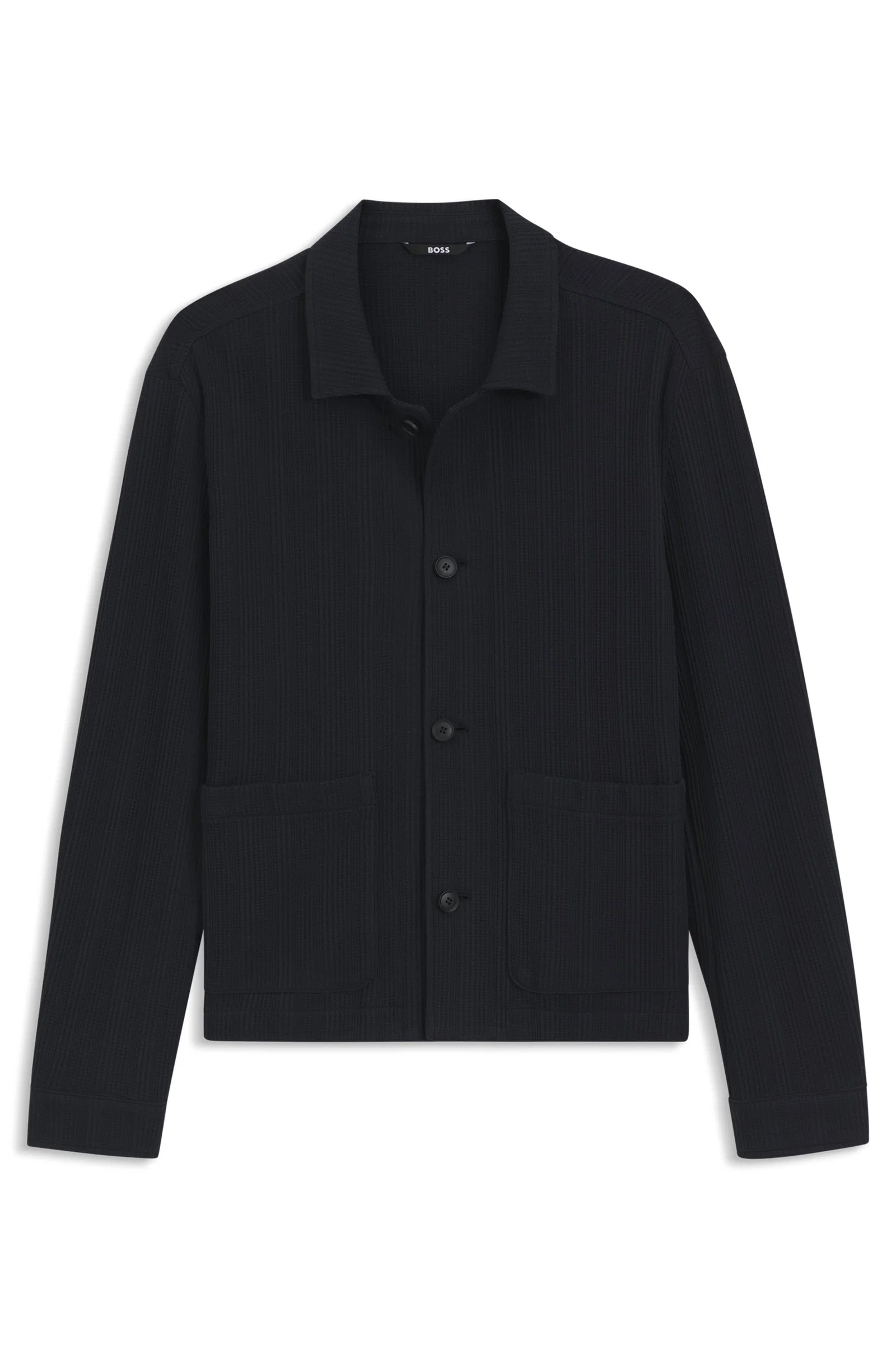 Camisa Listrada Relaxed Fit Em Algodão — imagem 1