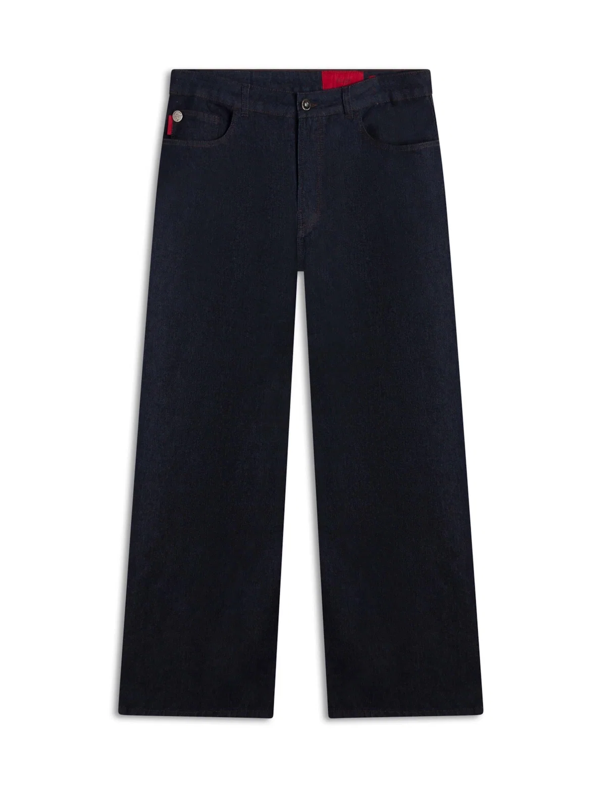 Calça Blend Blue Wide Leg Five Lav. Amaciado