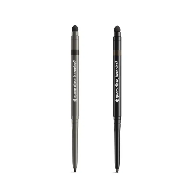 Combo Quem Disse, Berenice? Lápis Para Olhos Esfumador: Preto 200mg + Marrom 200mg