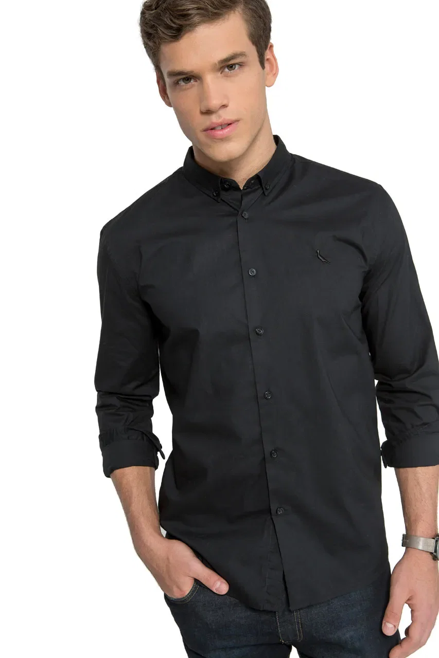 Camisa Regular Empapelada