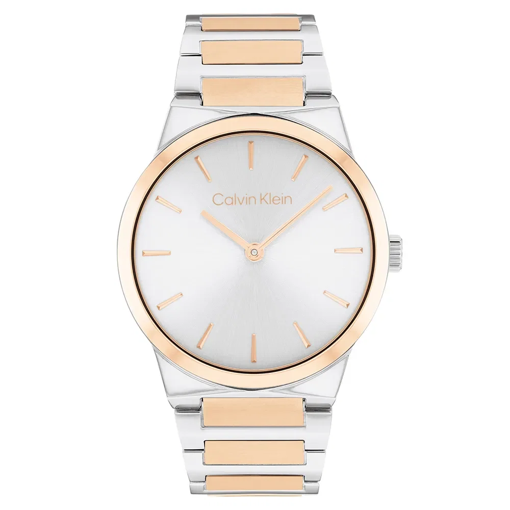 Relógio Calvin Klein Feminino Aço Dois Tons 25100083 — imagem 1