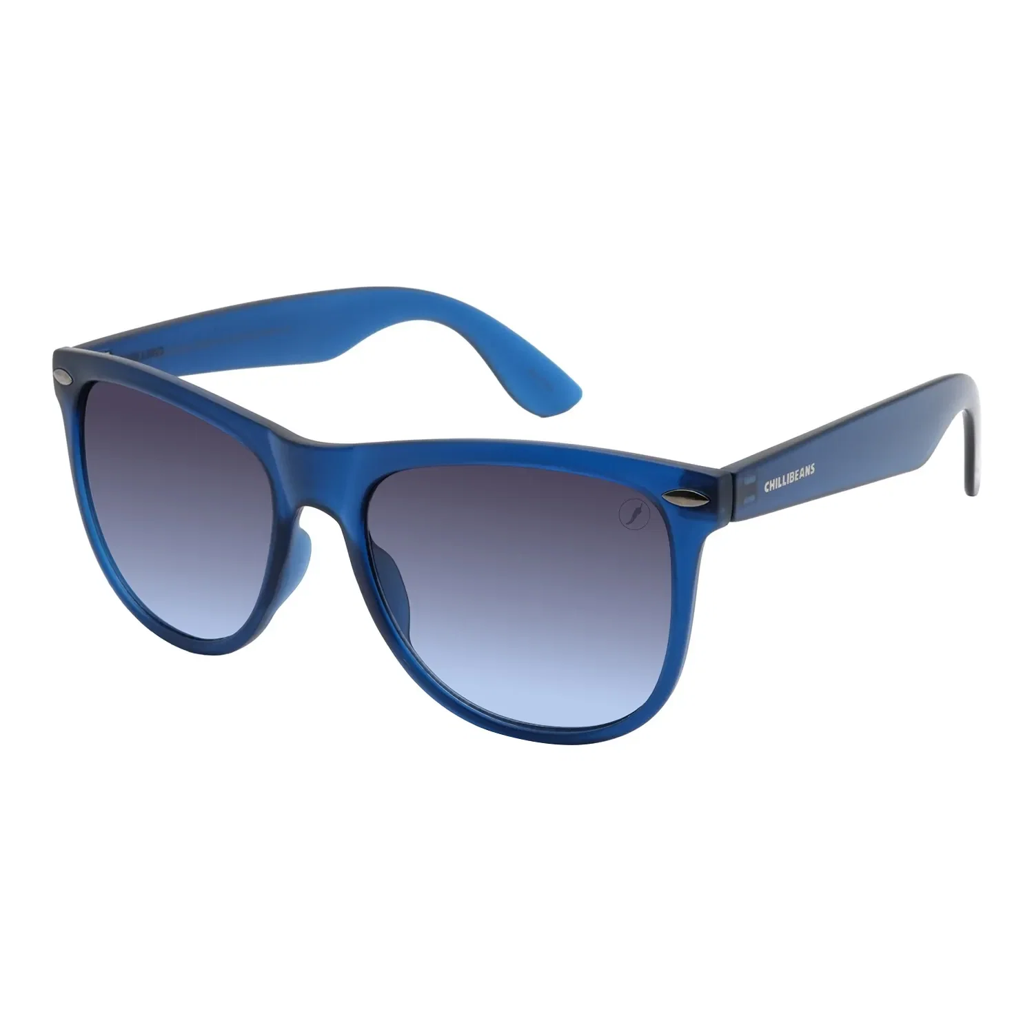 Óculos de Sol Masculino Chilli Beans Bossa Nova Degradê Azul — imagem 1