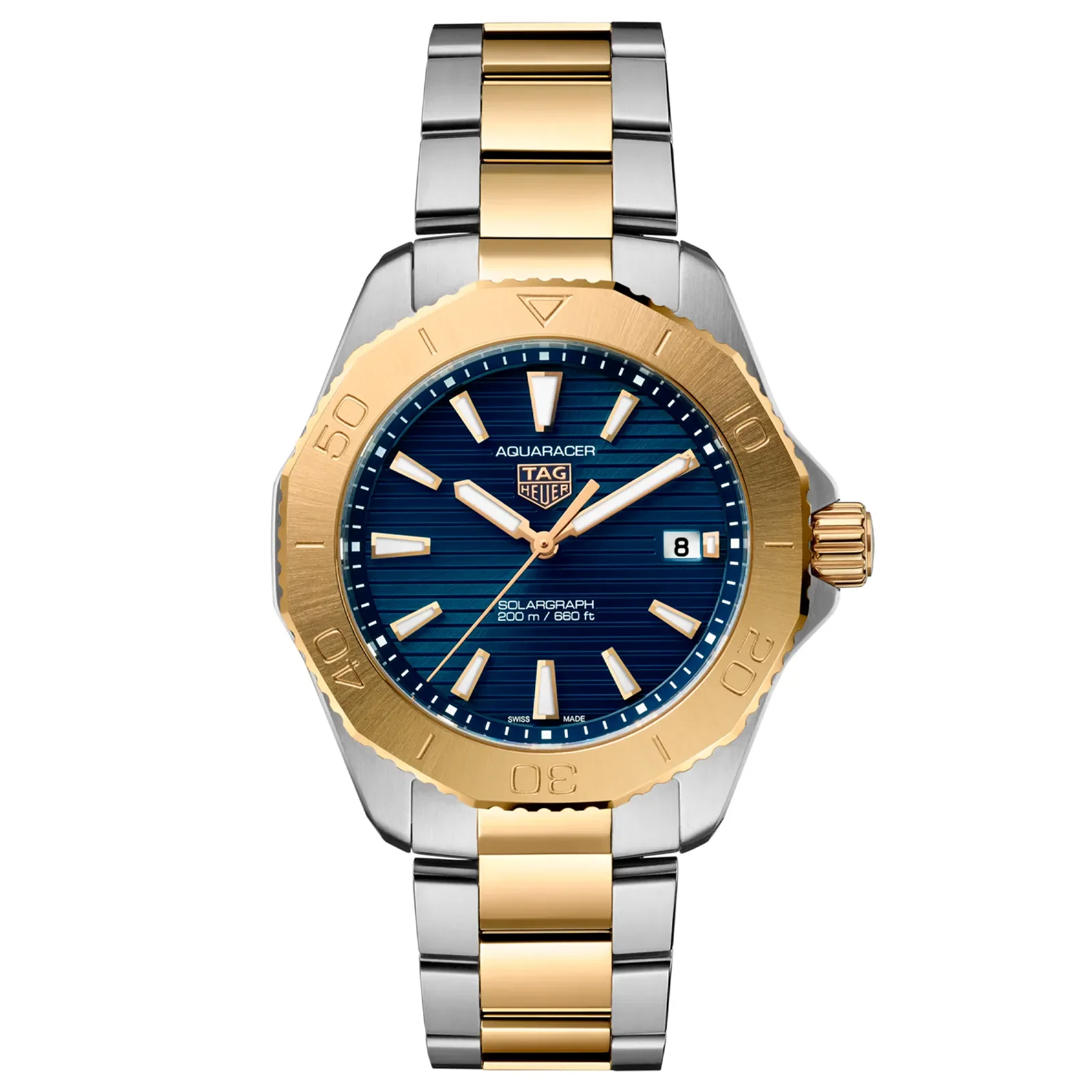 Relógio Tag Heuer Aquaracer Solar Masculino em Aço Prateado WBP1120.BB0002 — imagem 1