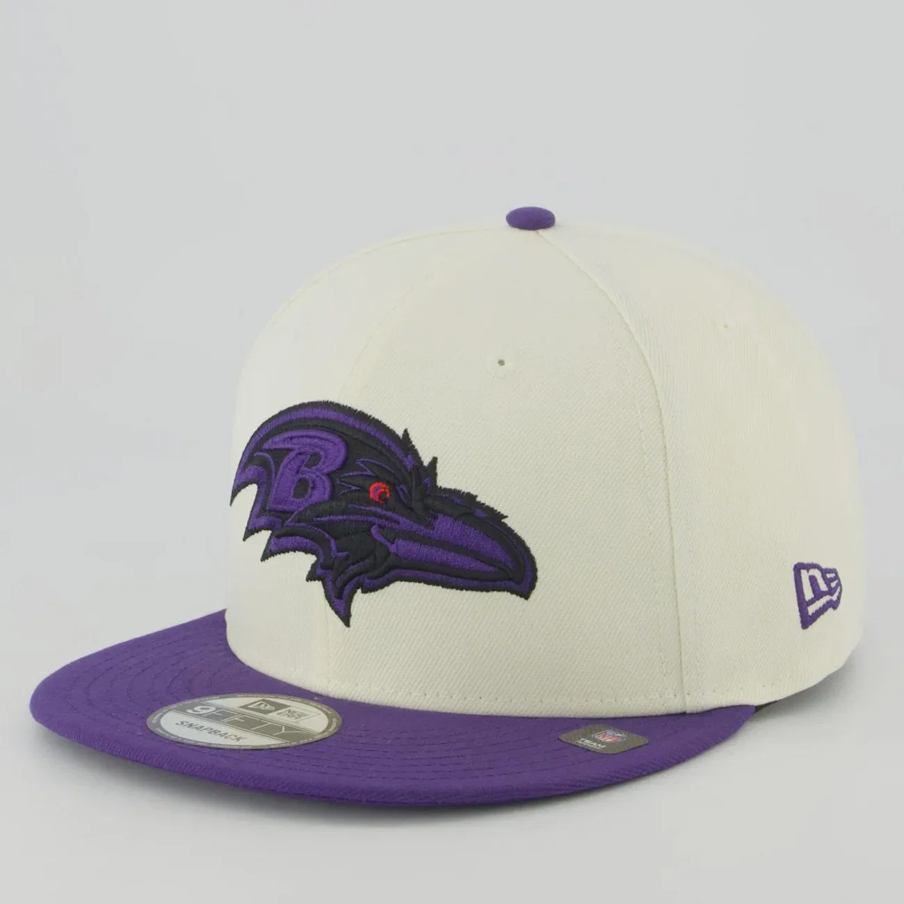Boné Unissex New Era Baltimore Ravens 950 NFL Brasil Game Aba Reta