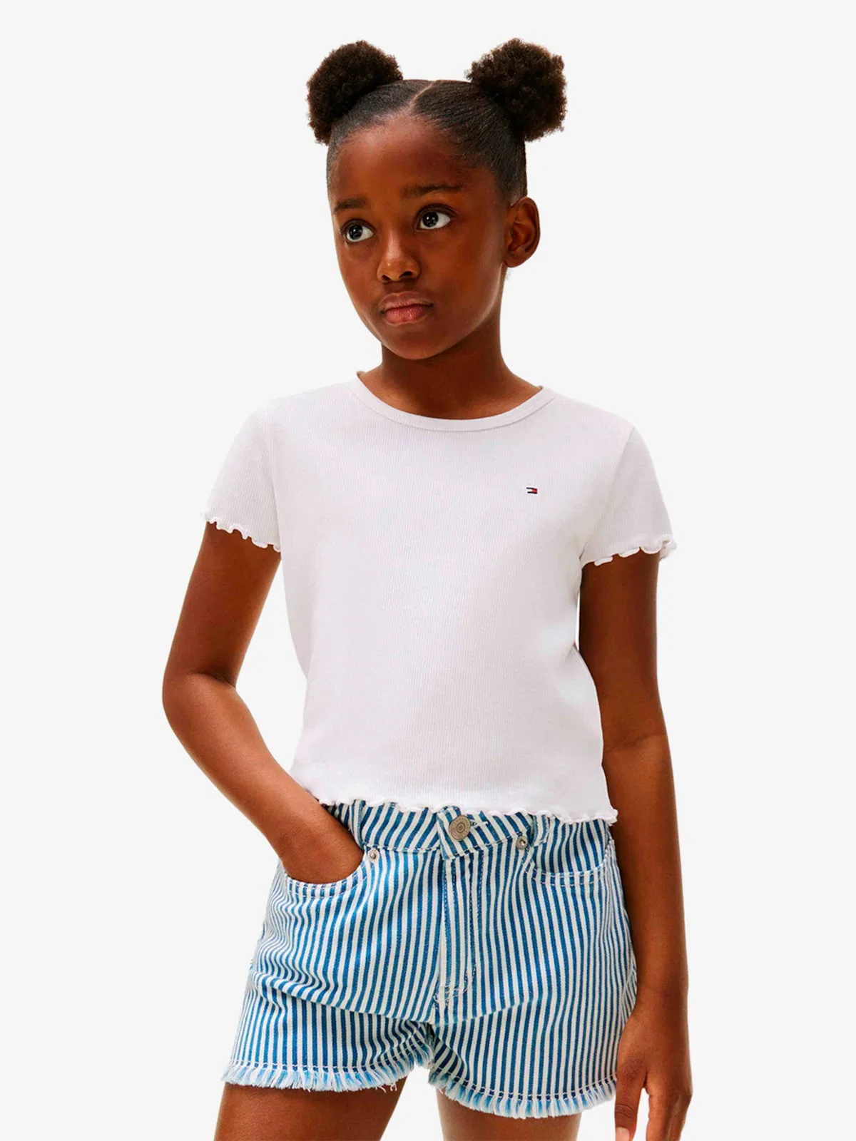 Camiseta Ribana Infantil Tommy Hilfiger — imagem 1