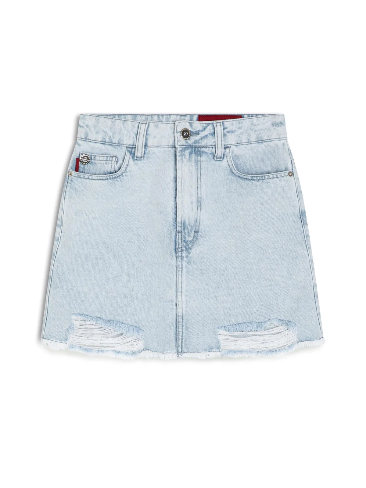 Saia Vintage Denim Emma Lav.Delave — imagem 1