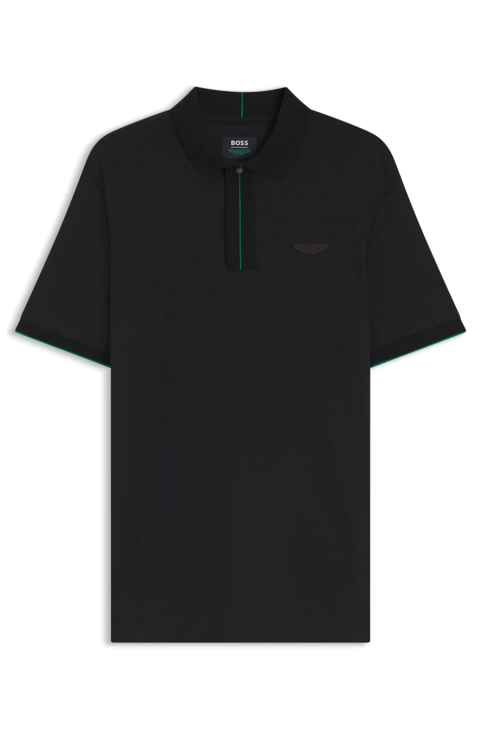 Polo BOSS x Aston Martin De Algodão Mercerizado — imagem 1