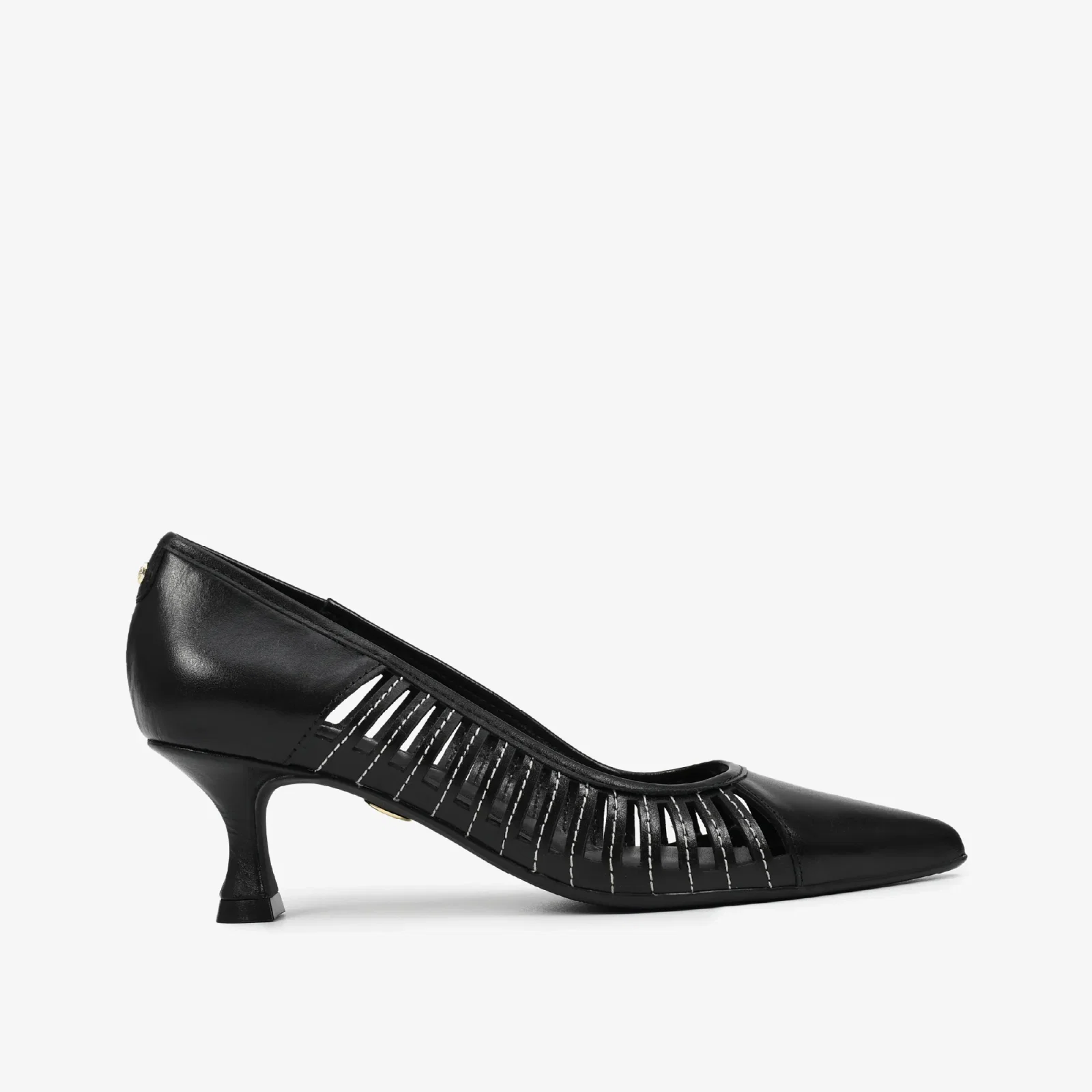Scarpin Preto Couro