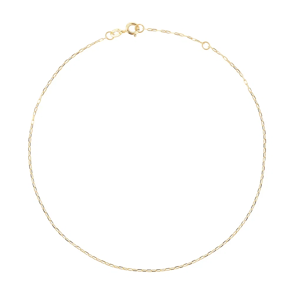 Tornozeleira Ouro Amarelo