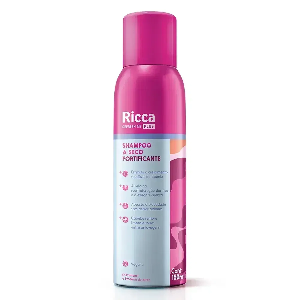Shampoo a Seco Ricca Fortificante 150ml