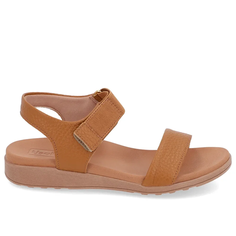 Sandália Casual Couro Marrom — imagem 1