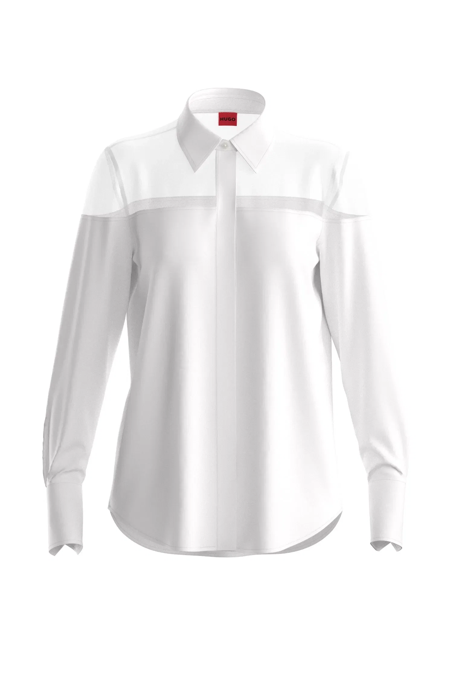 Camisa De Algodão Regular Fit