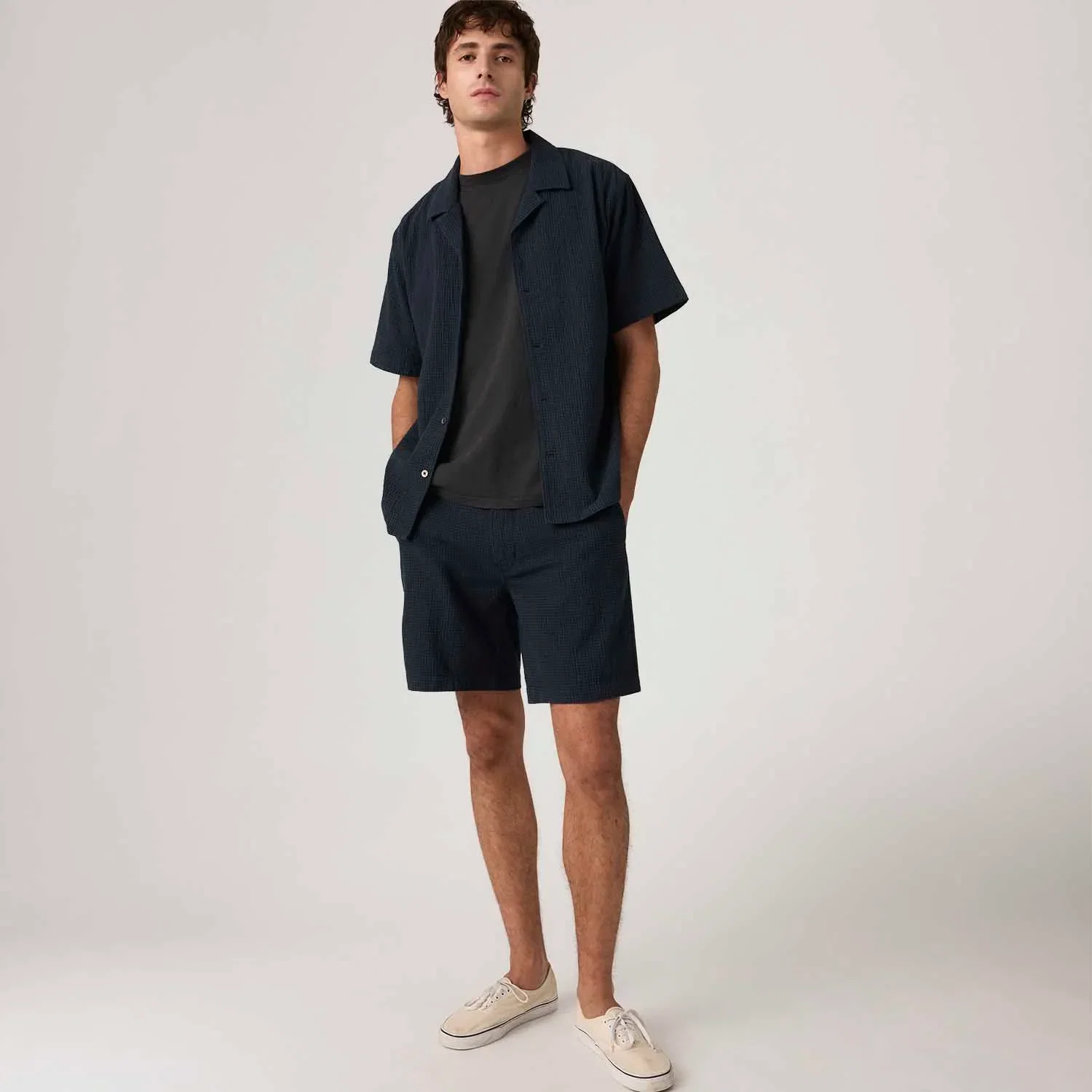 Bermuda Levi's® XX Authentic Relaxed II Azul Marinho